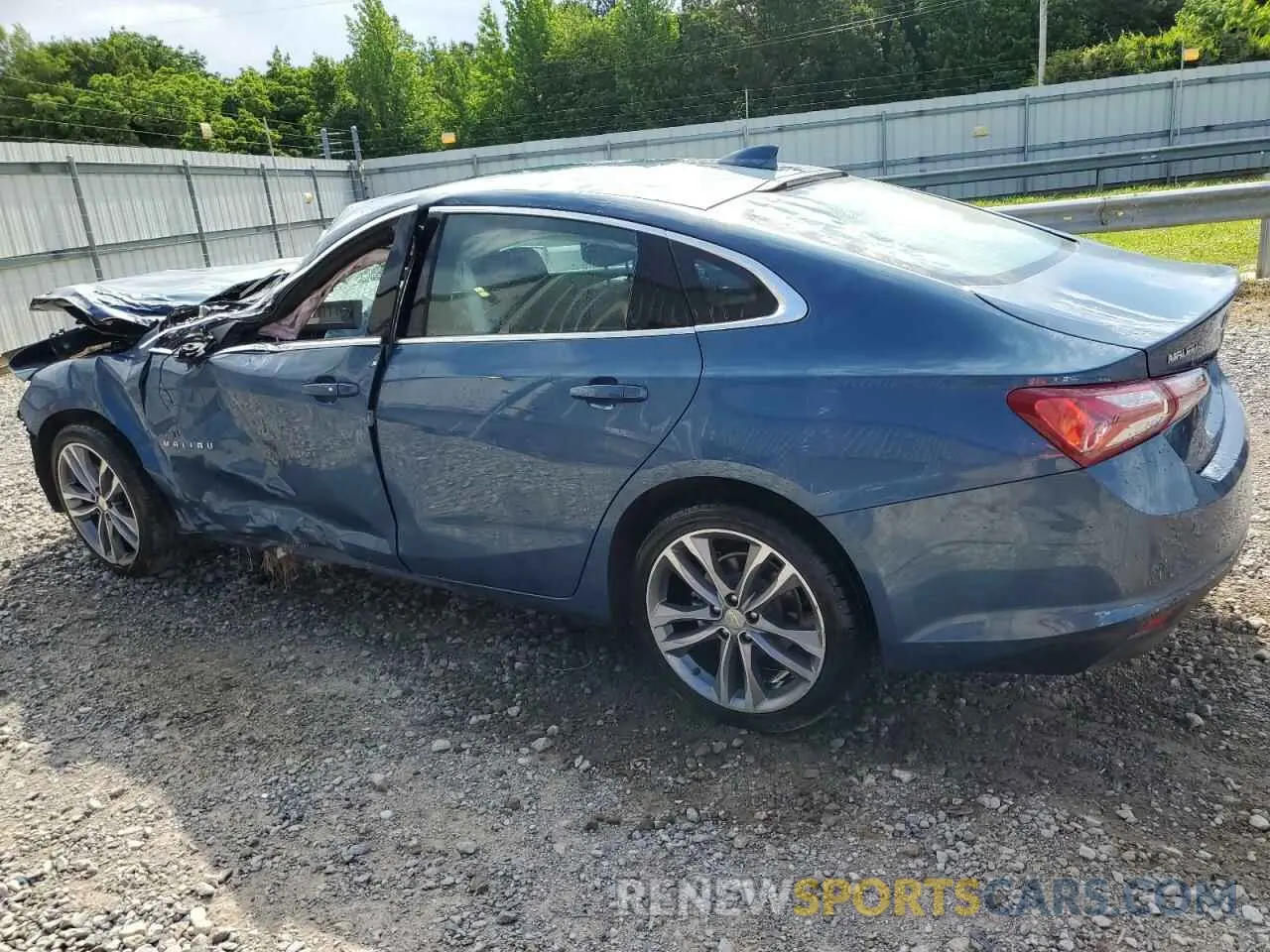 2 Photograph of a damaged car 1G1ZE5ST6RF188765 CHEVROLET MALIBU 2024