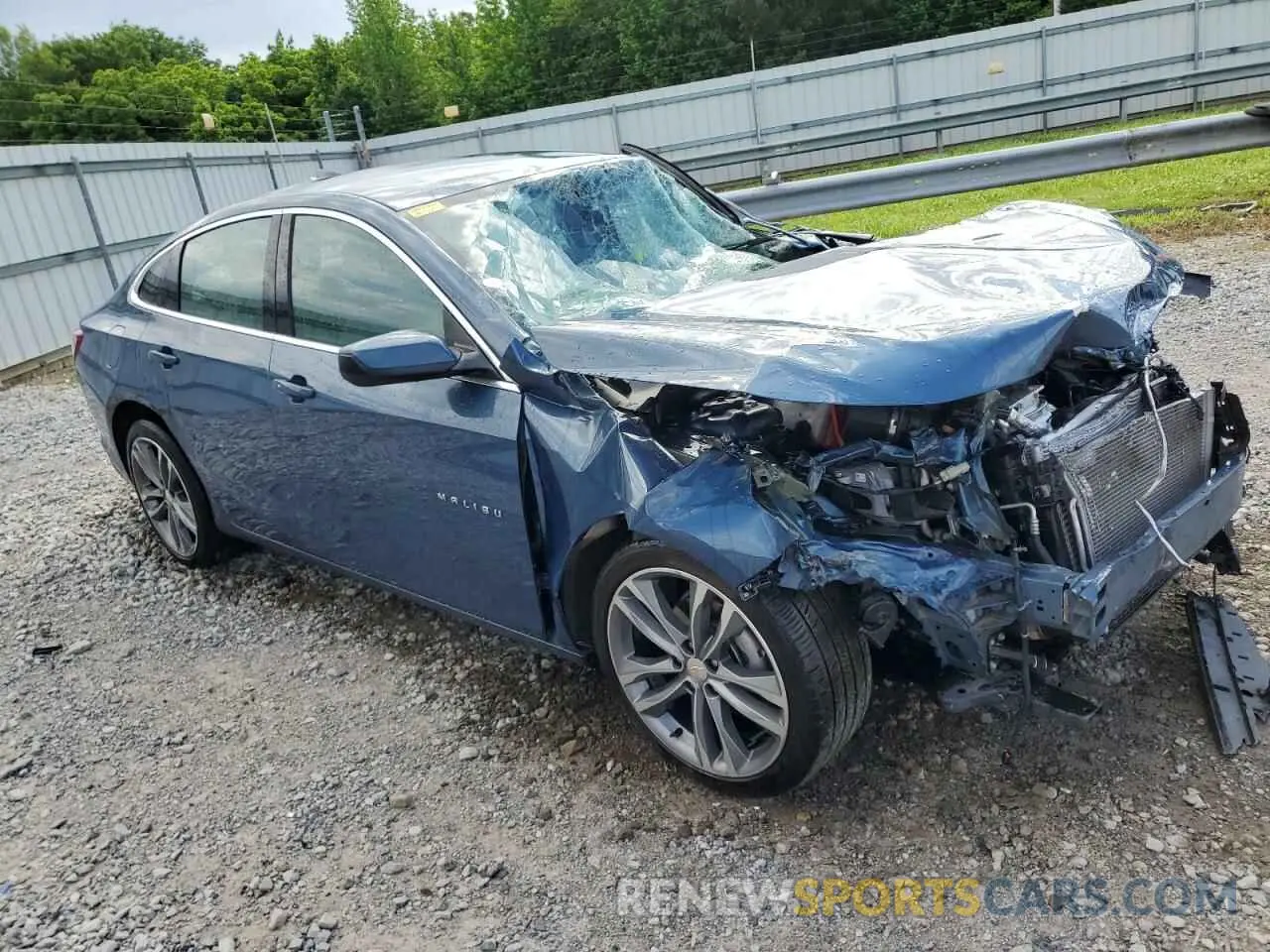 4 Photograph of a damaged car 1G1ZE5ST6RF188765 CHEVROLET MALIBU 2024