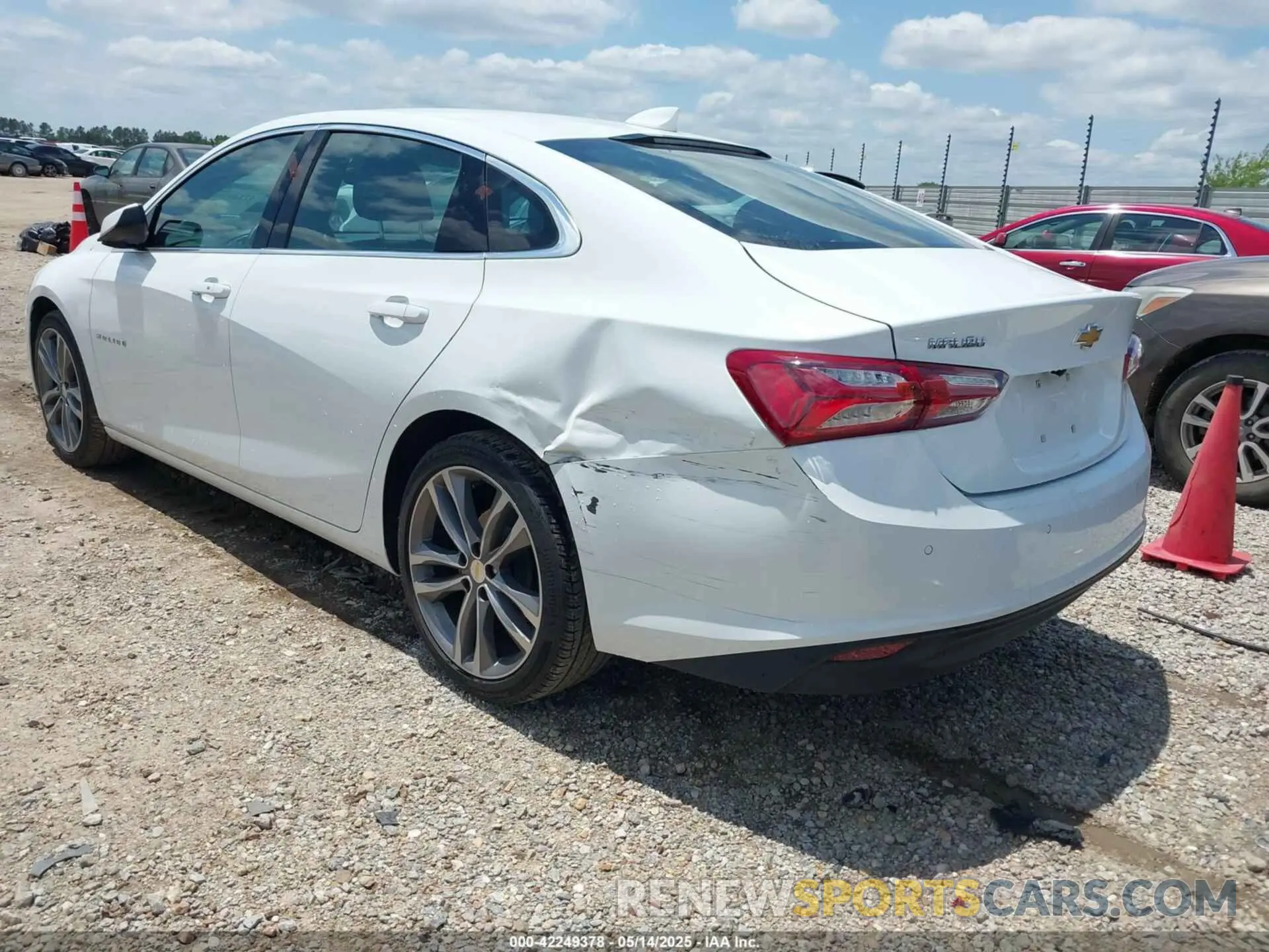 3 Photograph of a damaged car 1G1ZE5ST7RF171571 CHEVROLET MALIBU 2024