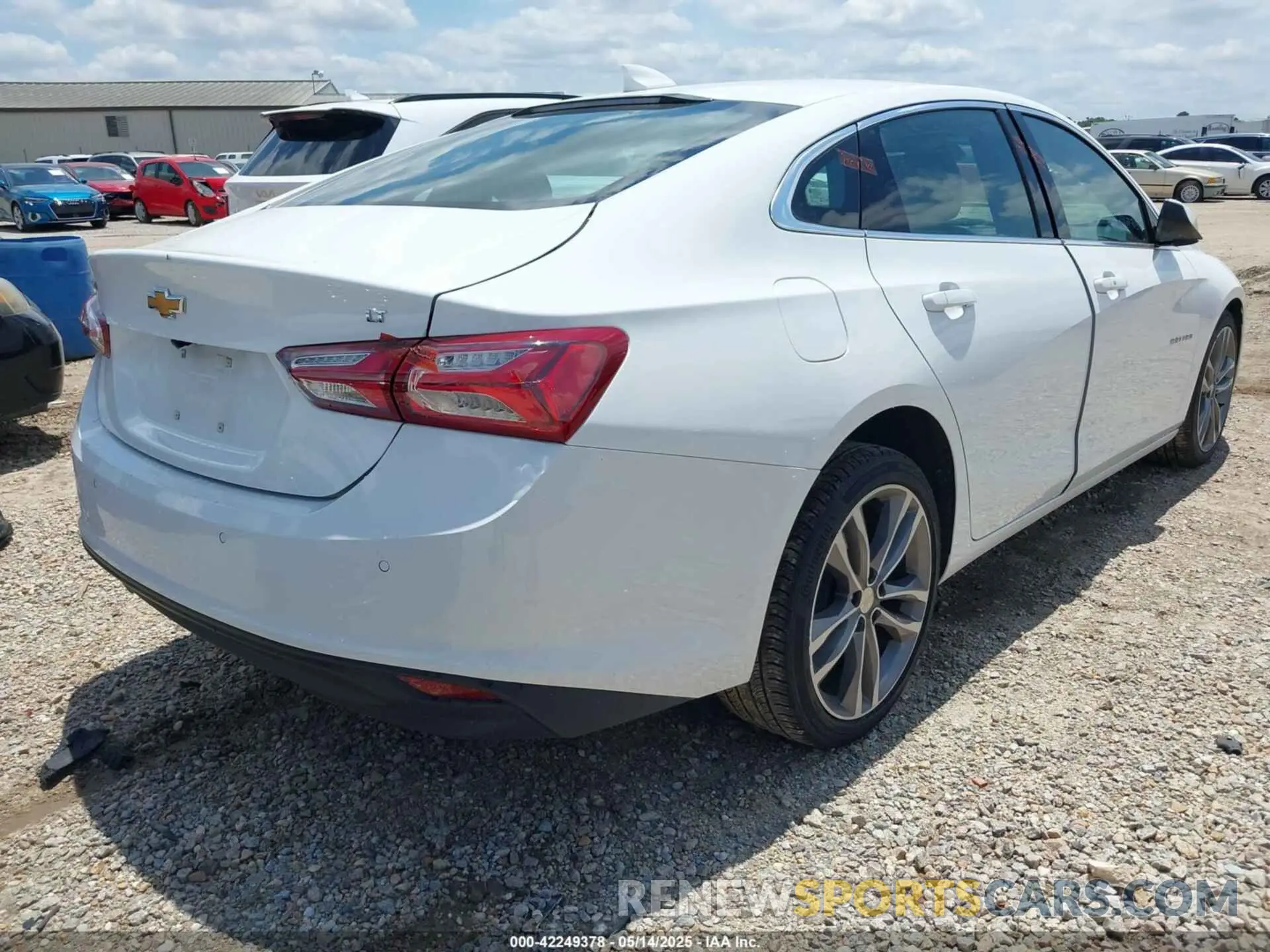 4 Photograph of a damaged car 1G1ZE5ST7RF171571 CHEVROLET MALIBU 2024