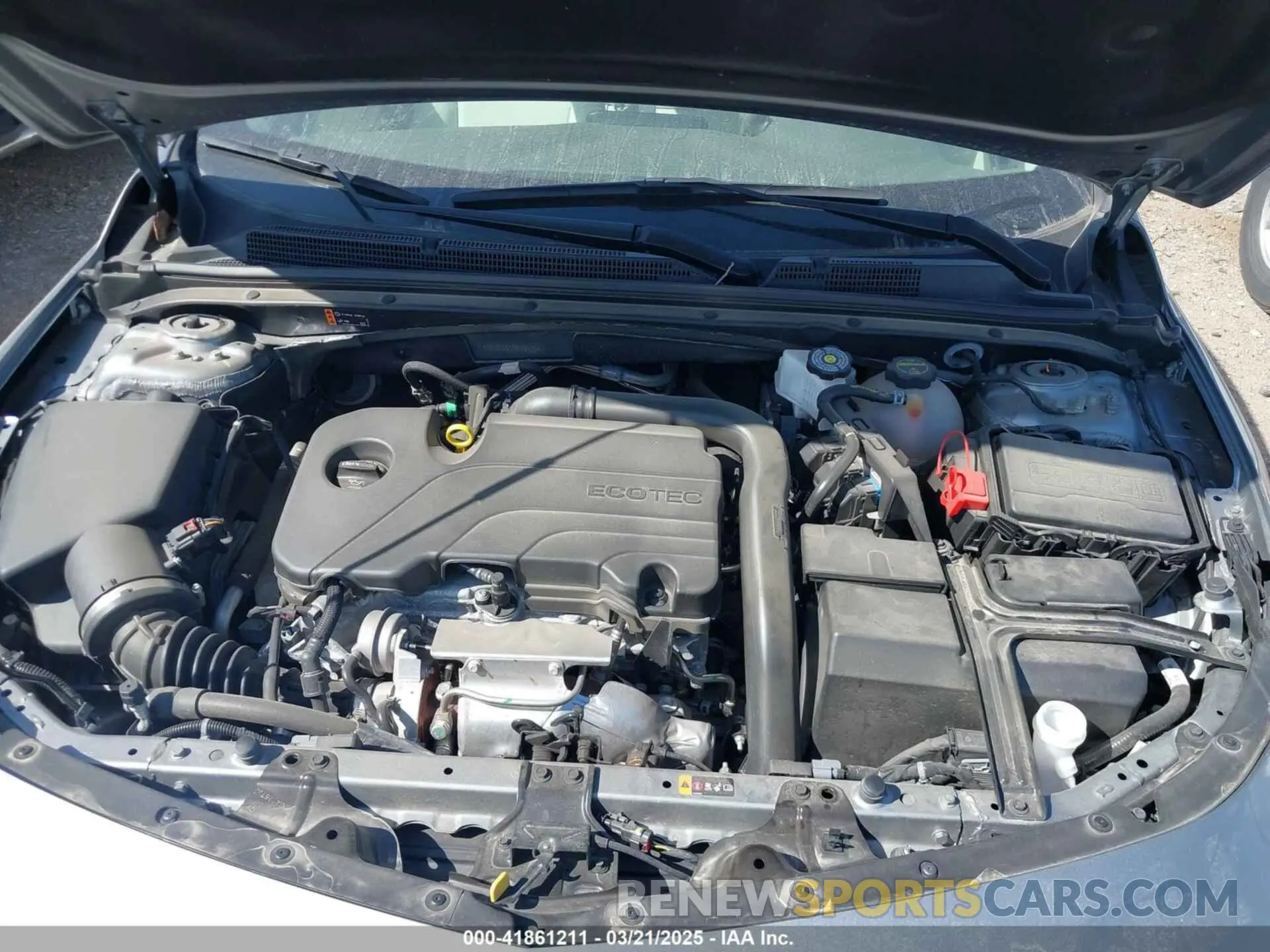 10 Photograph of a damaged car 1G1ZE5ST7RF191254 CHEVROLET MALIBU 2024