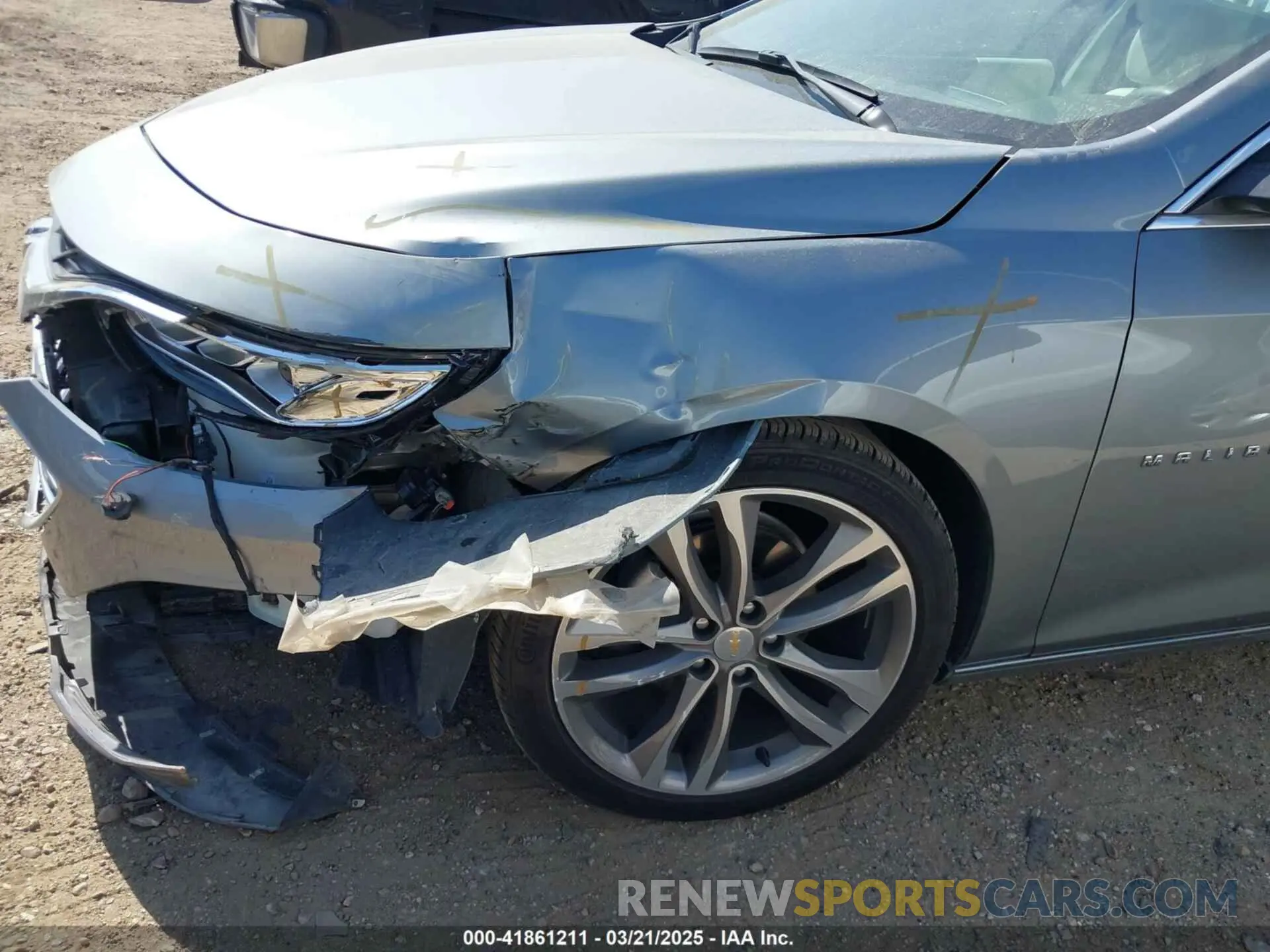 17 Photograph of a damaged car 1G1ZE5ST7RF191254 CHEVROLET MALIBU 2024