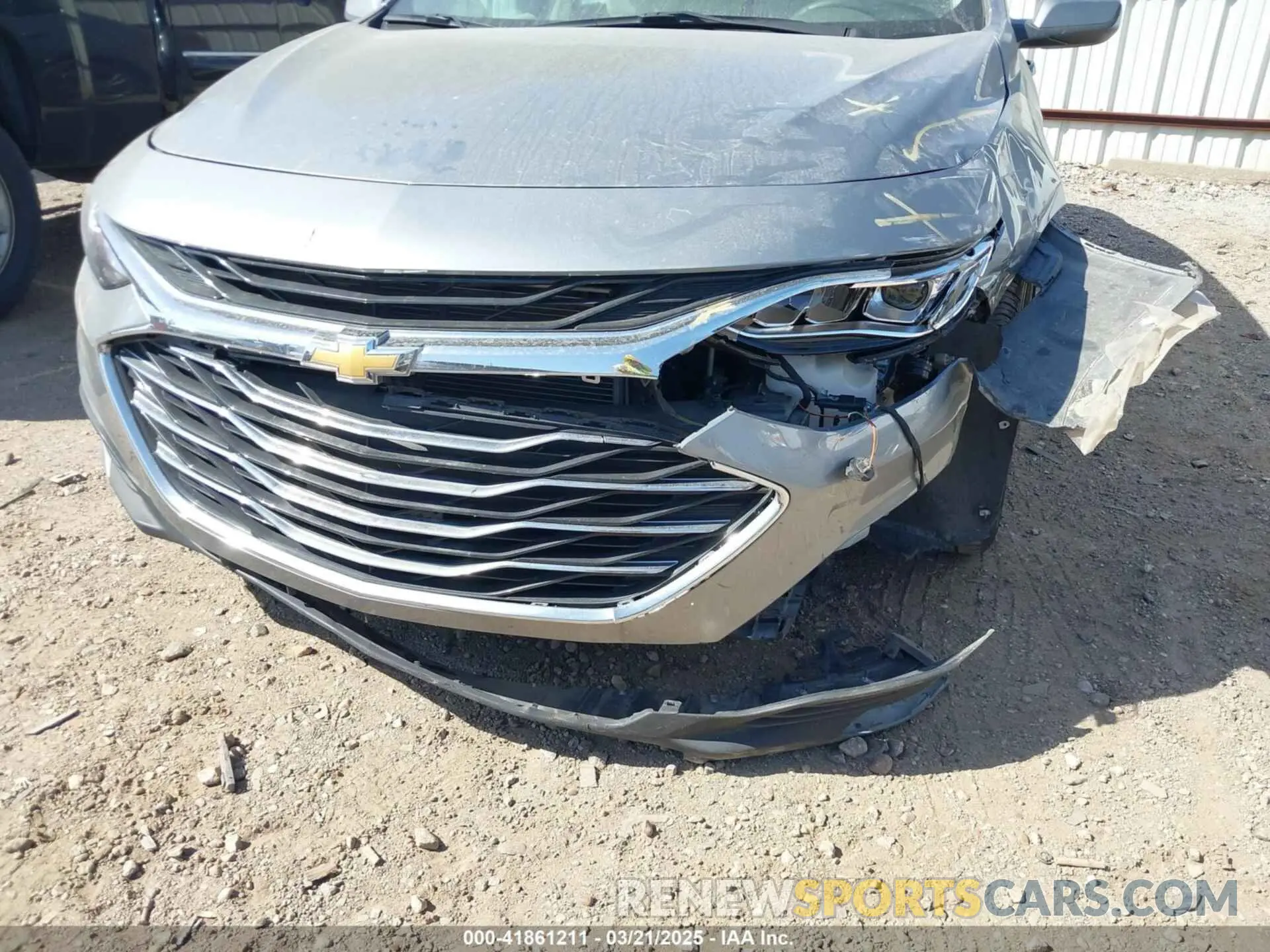6 Photograph of a damaged car 1G1ZE5ST7RF191254 CHEVROLET MALIBU 2024
