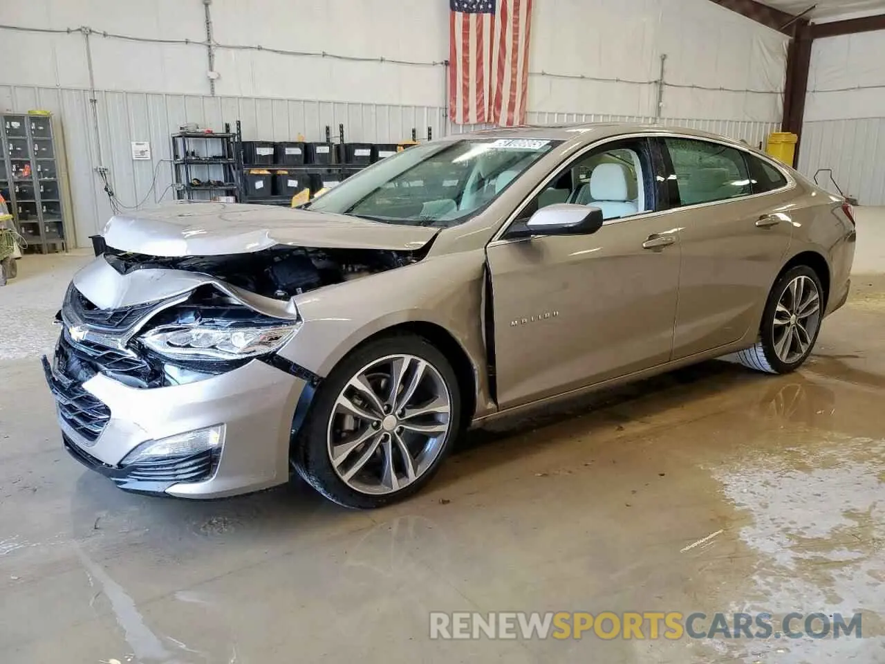 1 Photograph of a damaged car 1G1ZE5ST7RF230554 CHEVROLET MALIBU 2024