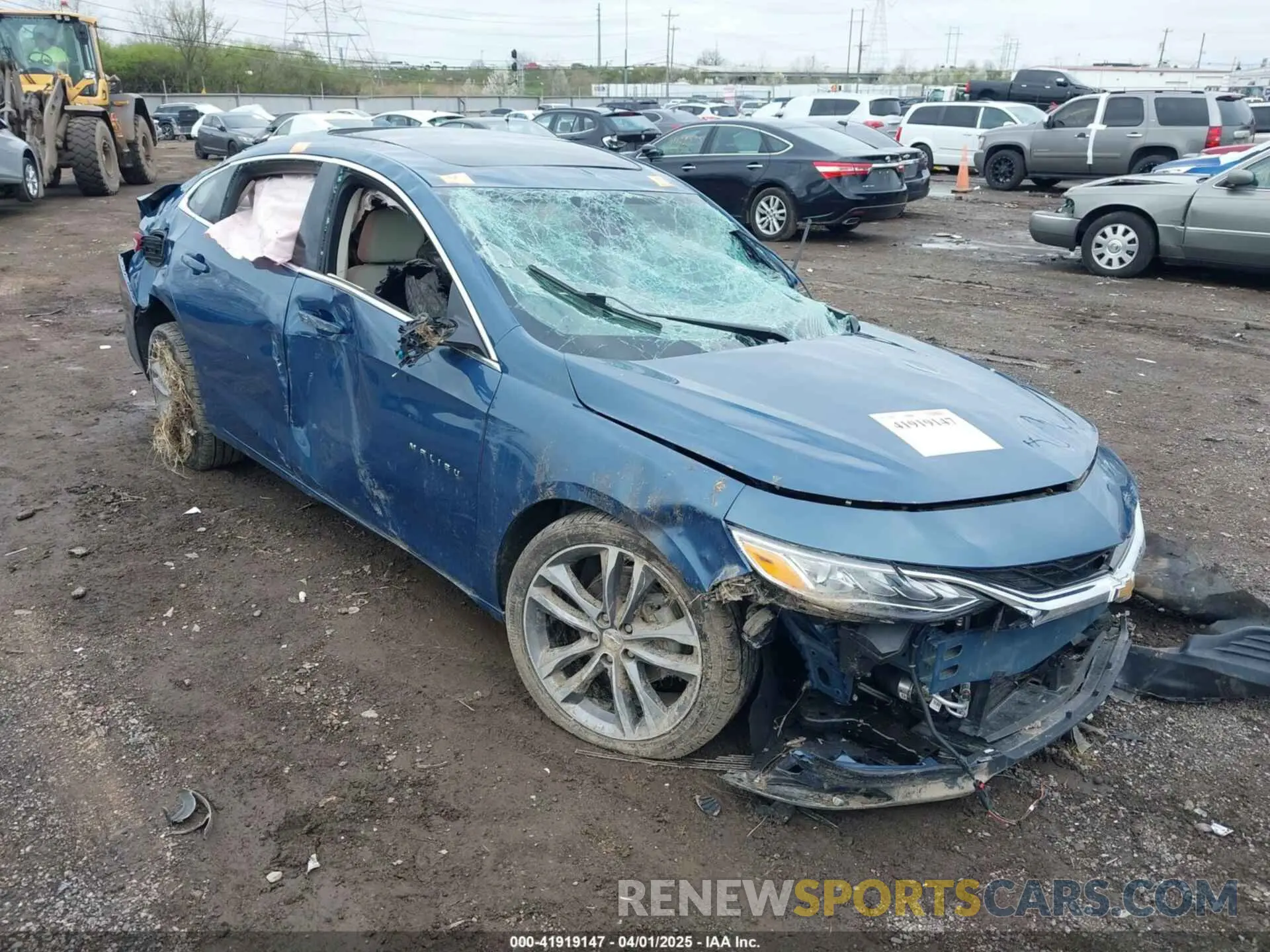 1 Photograph of a damaged car 1G1ZE5ST8RF177010 CHEVROLET MALIBU 2024