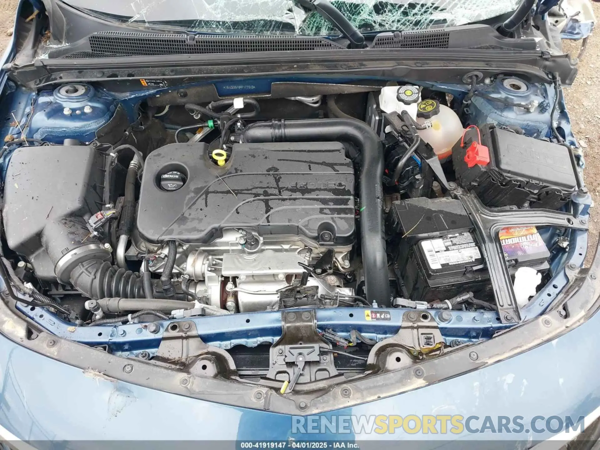 10 Photograph of a damaged car 1G1ZE5ST8RF177010 CHEVROLET MALIBU 2024