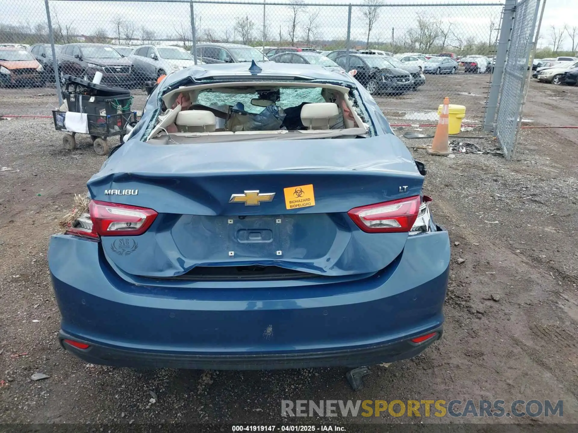 15 Photograph of a damaged car 1G1ZE5ST8RF177010 CHEVROLET MALIBU 2024