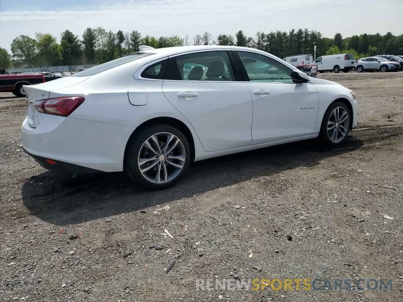 3 Photograph of a damaged car 1G1ZE5ST9RF124381 CHEVROLET MALIBU 2024