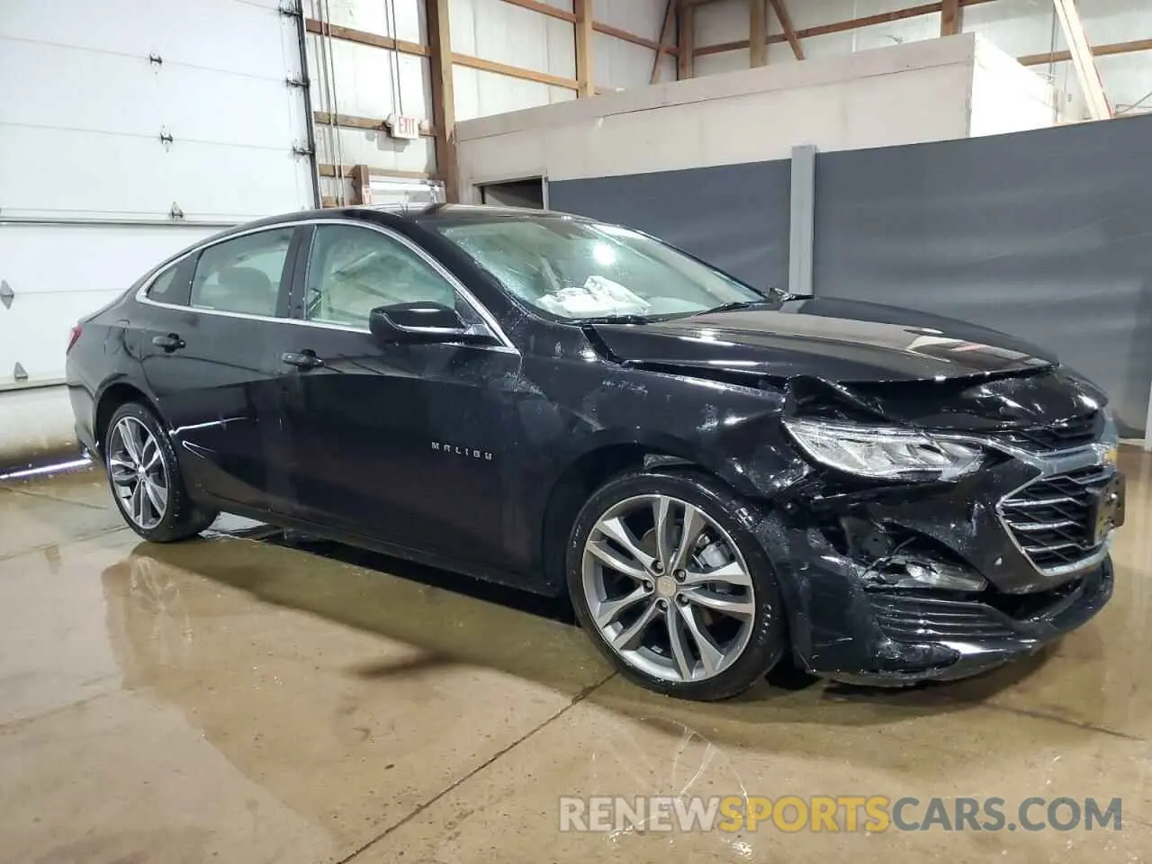 4 Photograph of a damaged car 1G1ZE5ST9RF163486 CHEVROLET MALIBU 2024