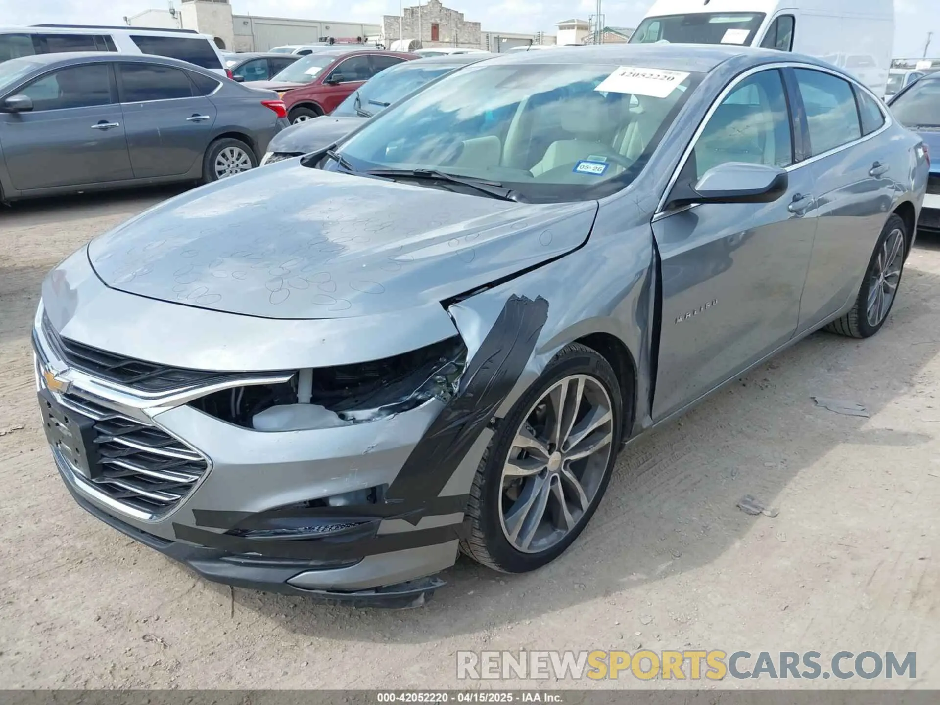 2 Photograph of a damaged car 1G1ZE5ST9RF234511 CHEVROLET MALIBU 2024