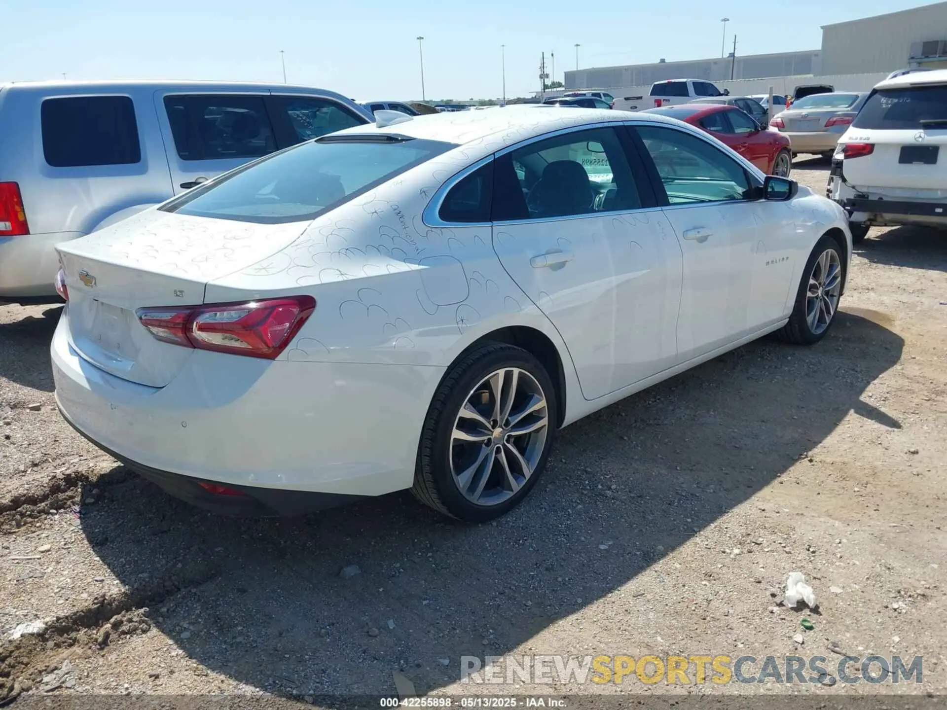 4 Photograph of a damaged car 1G1ZE5STXRF162699 CHEVROLET MALIBU 2024
