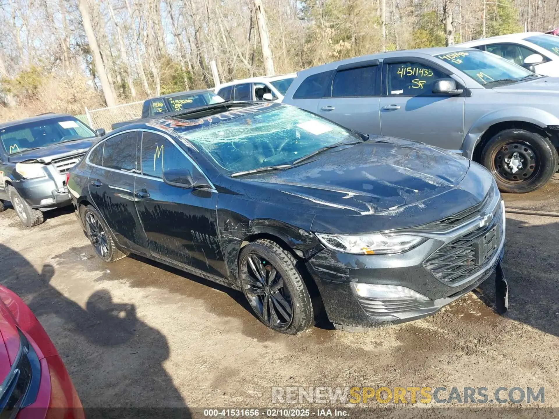 1 Photograph of a damaged car 1G1ZE5STXRF211173 CHEVROLET MALIBU 2024