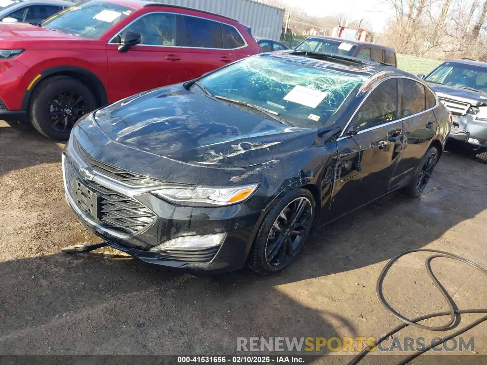 2 Photograph of a damaged car 1G1ZE5STXRF211173 CHEVROLET MALIBU 2024