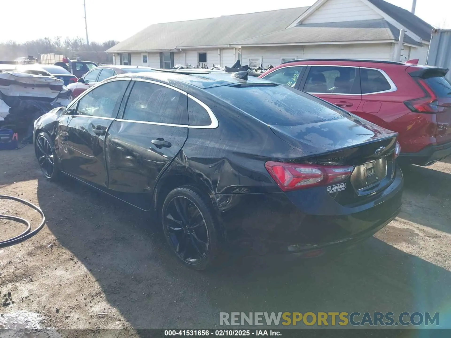 3 Photograph of a damaged car 1G1ZE5STXRF211173 CHEVROLET MALIBU 2024