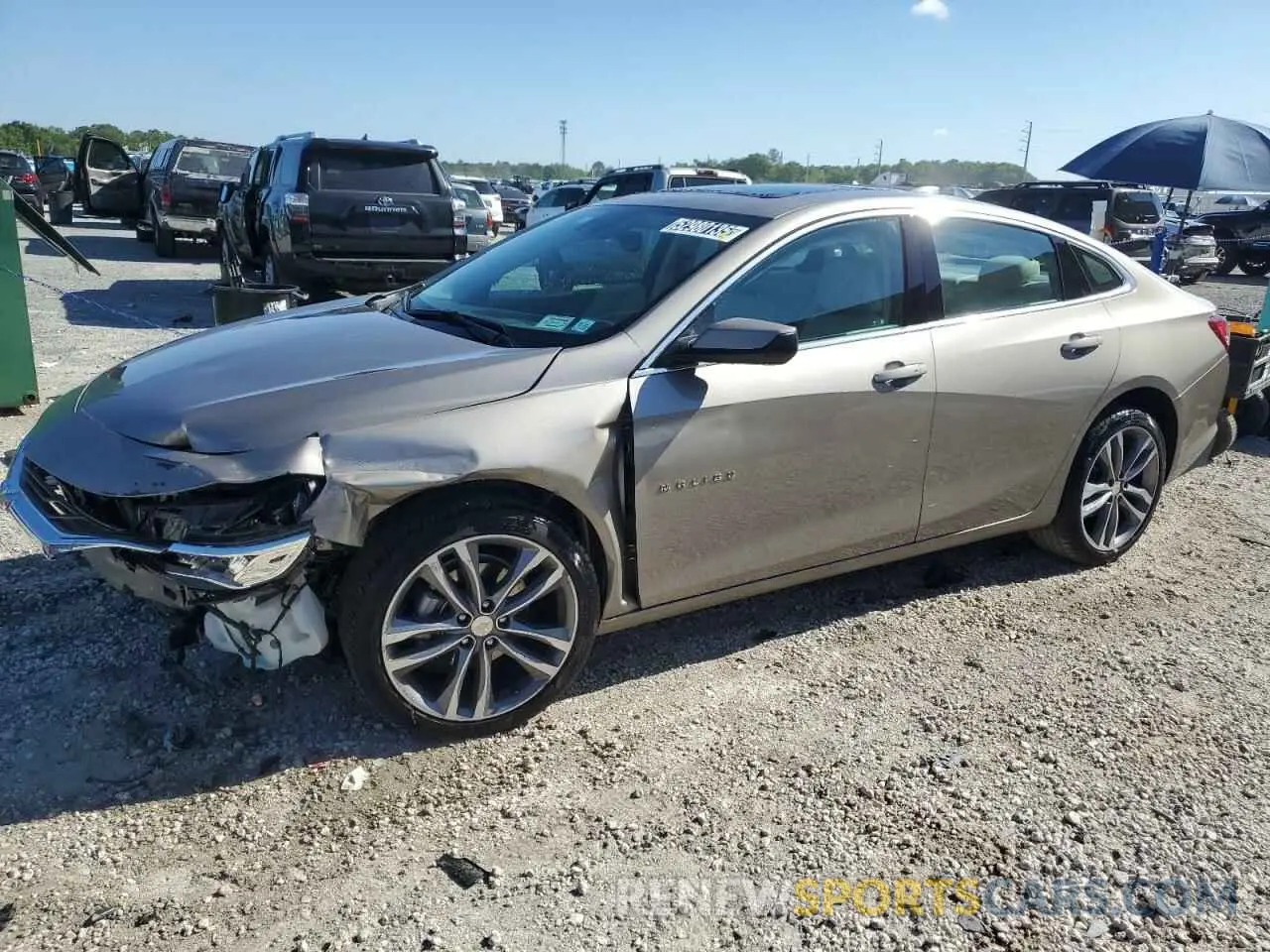 1 Photograph of a damaged car 1G1ZE5STXRF244741 CHEVROLET MALIBU 2024