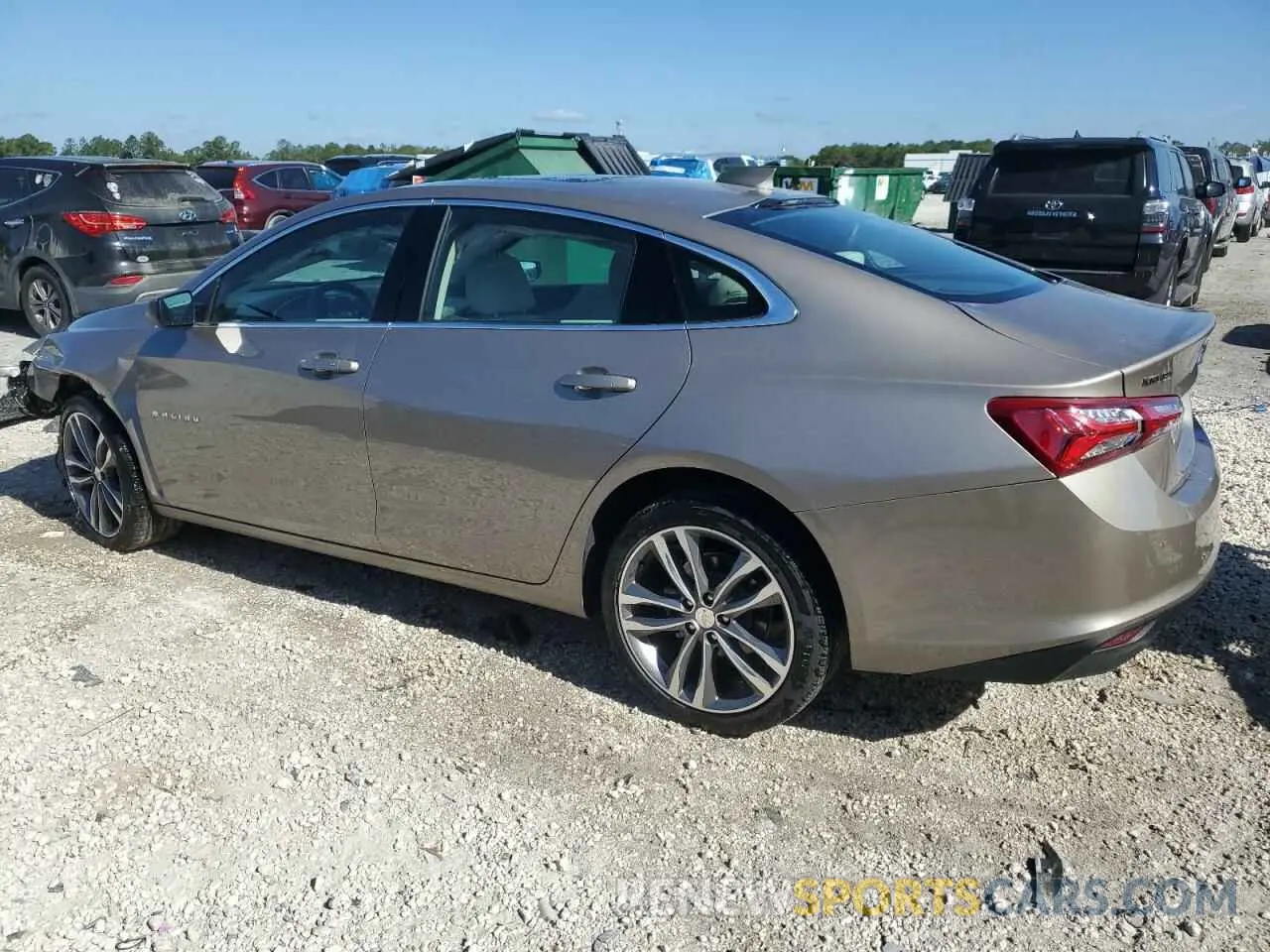 2 Photograph of a damaged car 1G1ZE5STXRF244741 CHEVROLET MALIBU 2024