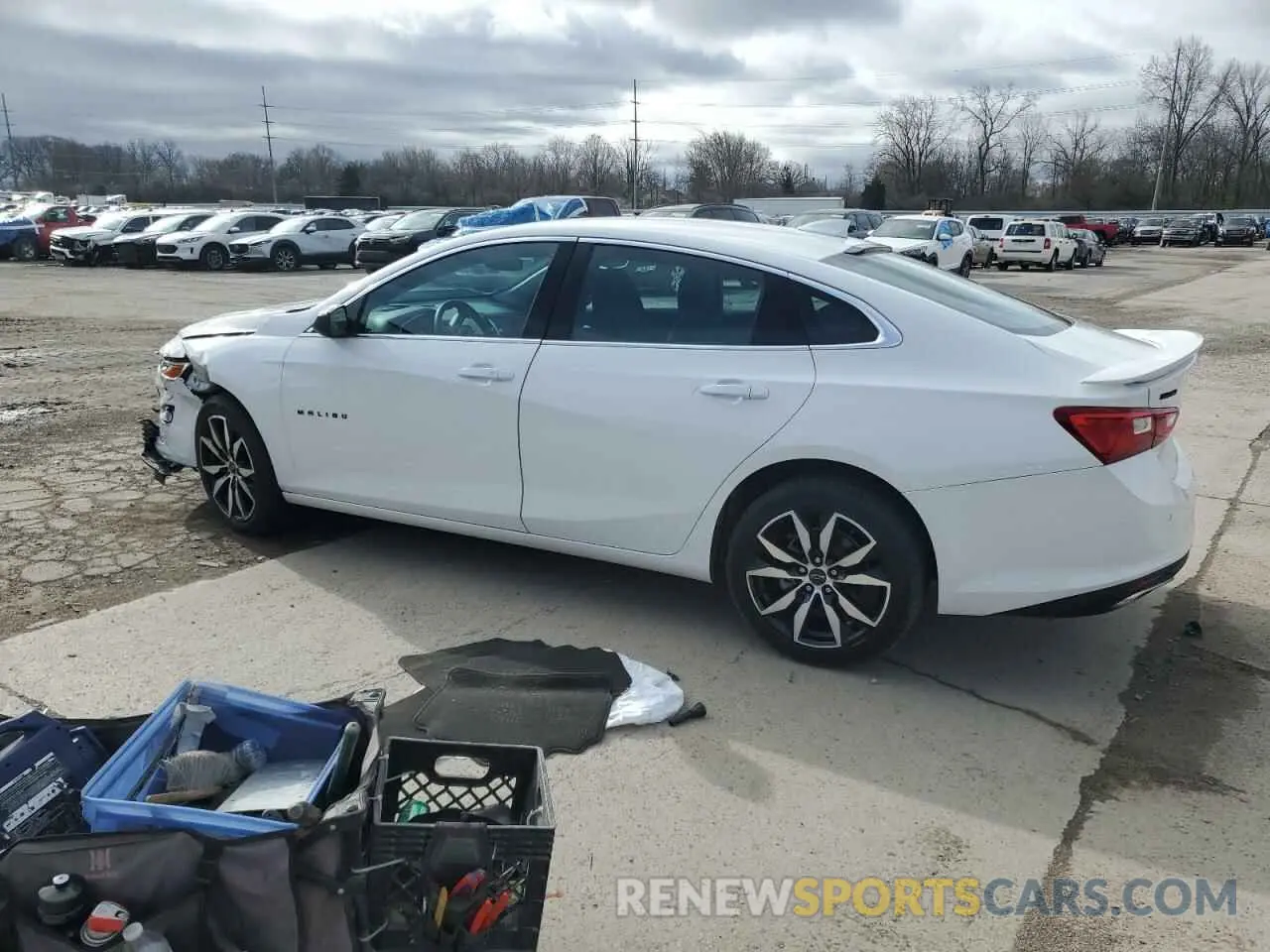 2 Photograph of a damaged car 1G1ZG5ST0RF138955 CHEVROLET MALIBU 2024