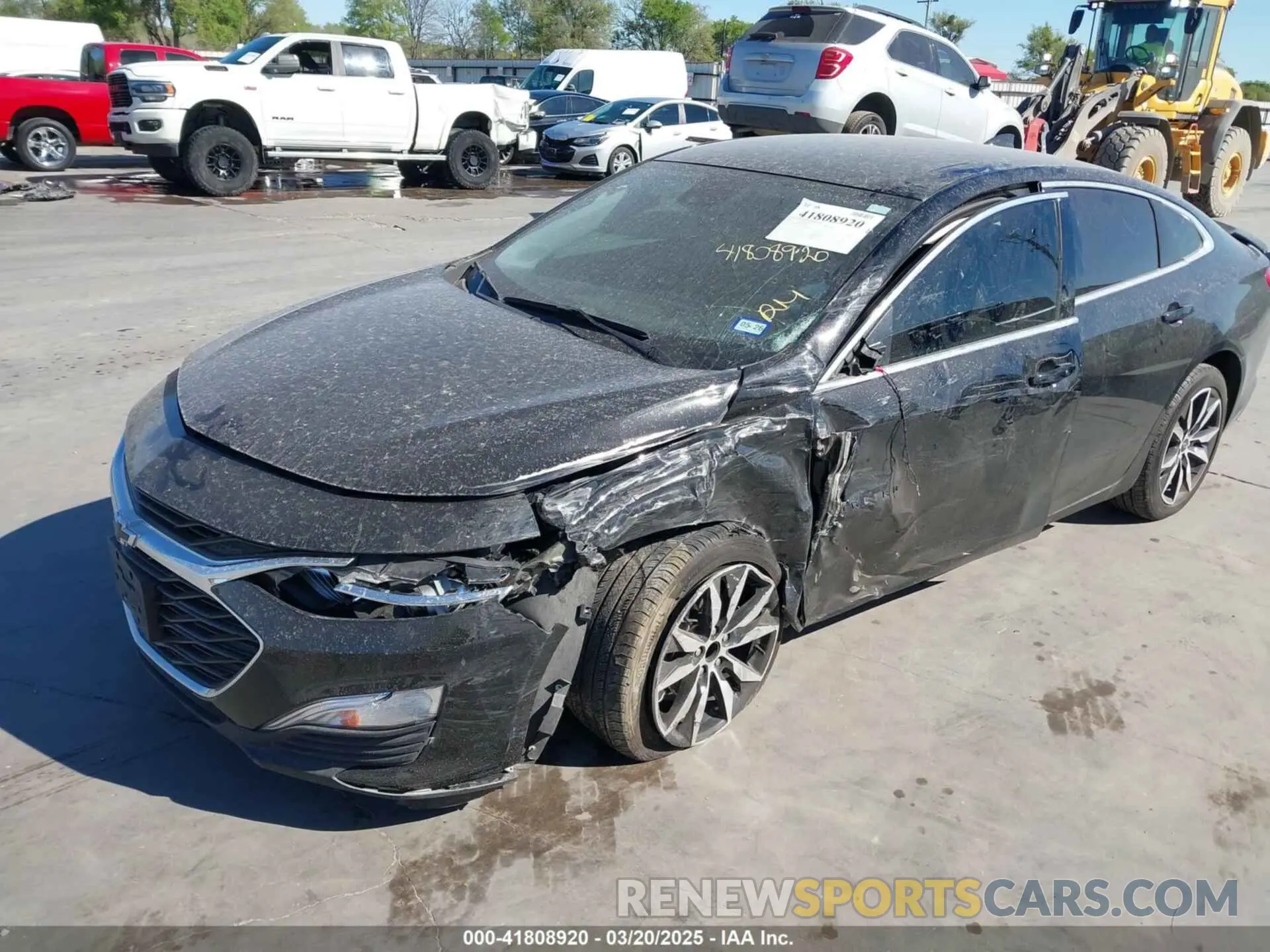 2 Photograph of a damaged car 1G1ZG5ST0RF175083 CHEVROLET MALIBU 2024