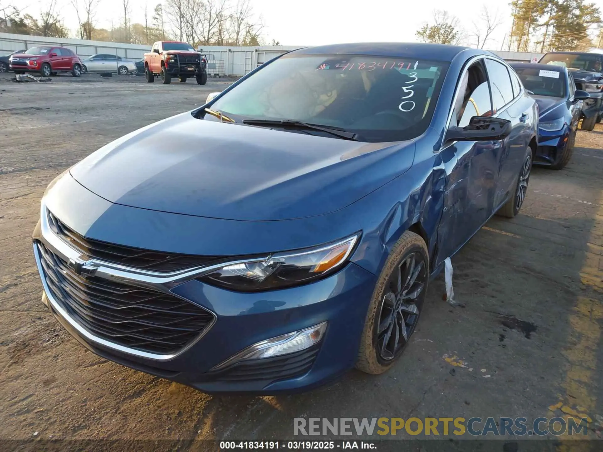 2 Photograph of a damaged car 1G1ZG5ST0RF191350 CHEVROLET MALIBU 2024