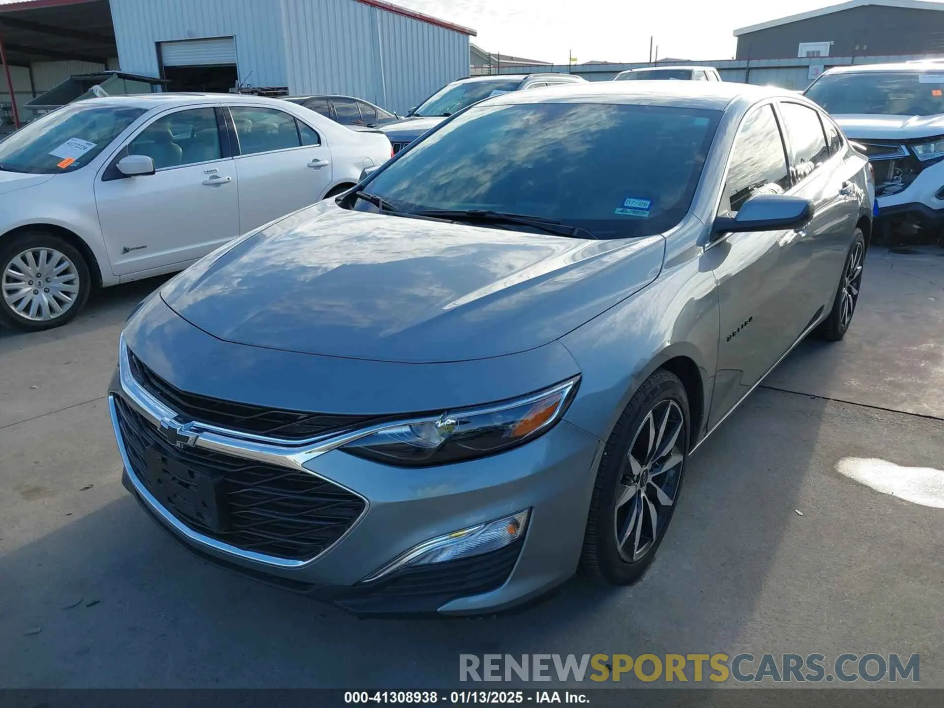 2 Photograph of a damaged car 1G1ZG5ST0RF237758 CHEVROLET MALIBU 2024