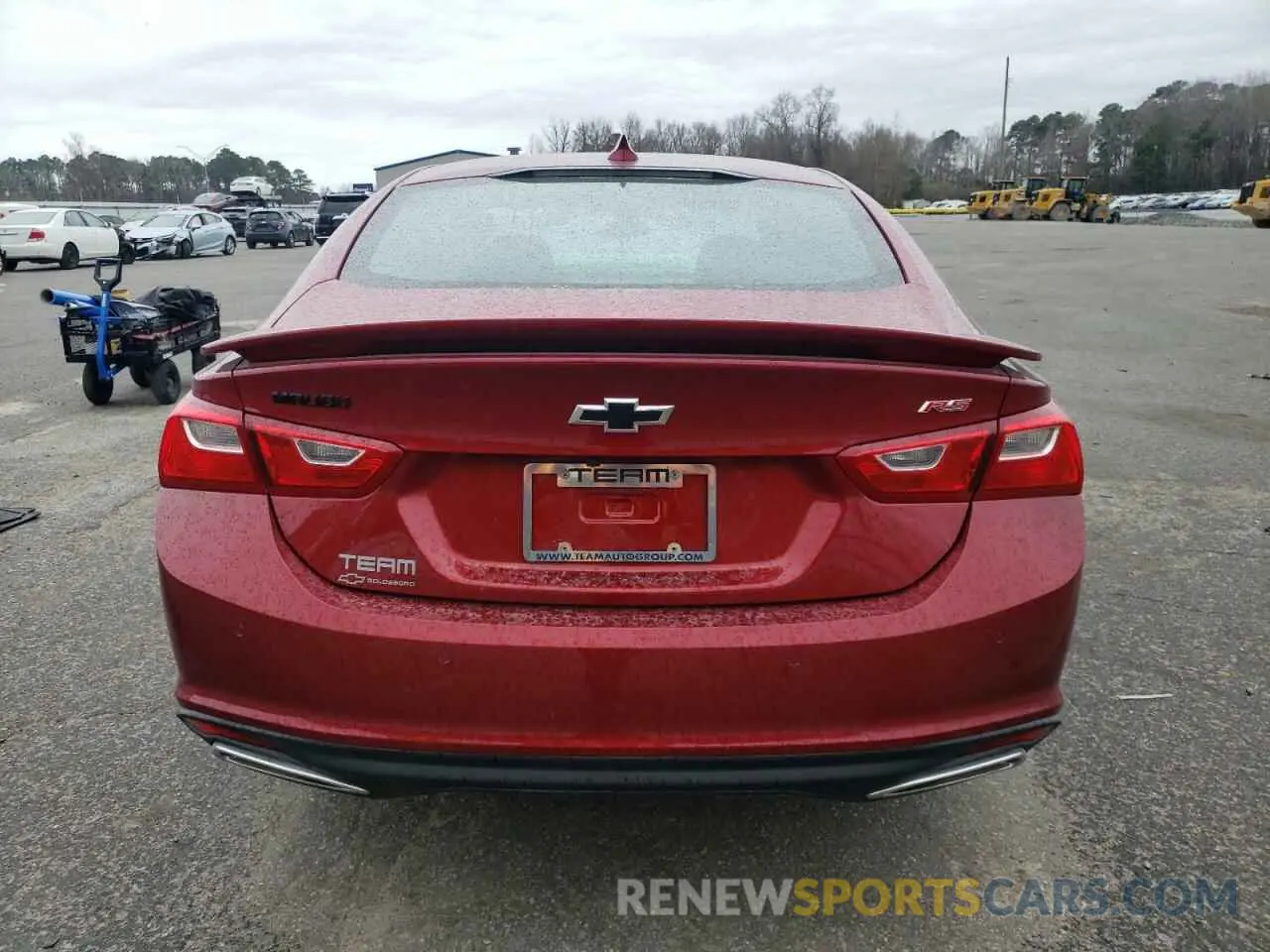 6 Photograph of a damaged car 1G1ZG5ST0RF246038 CHEVROLET MALIBU 2024