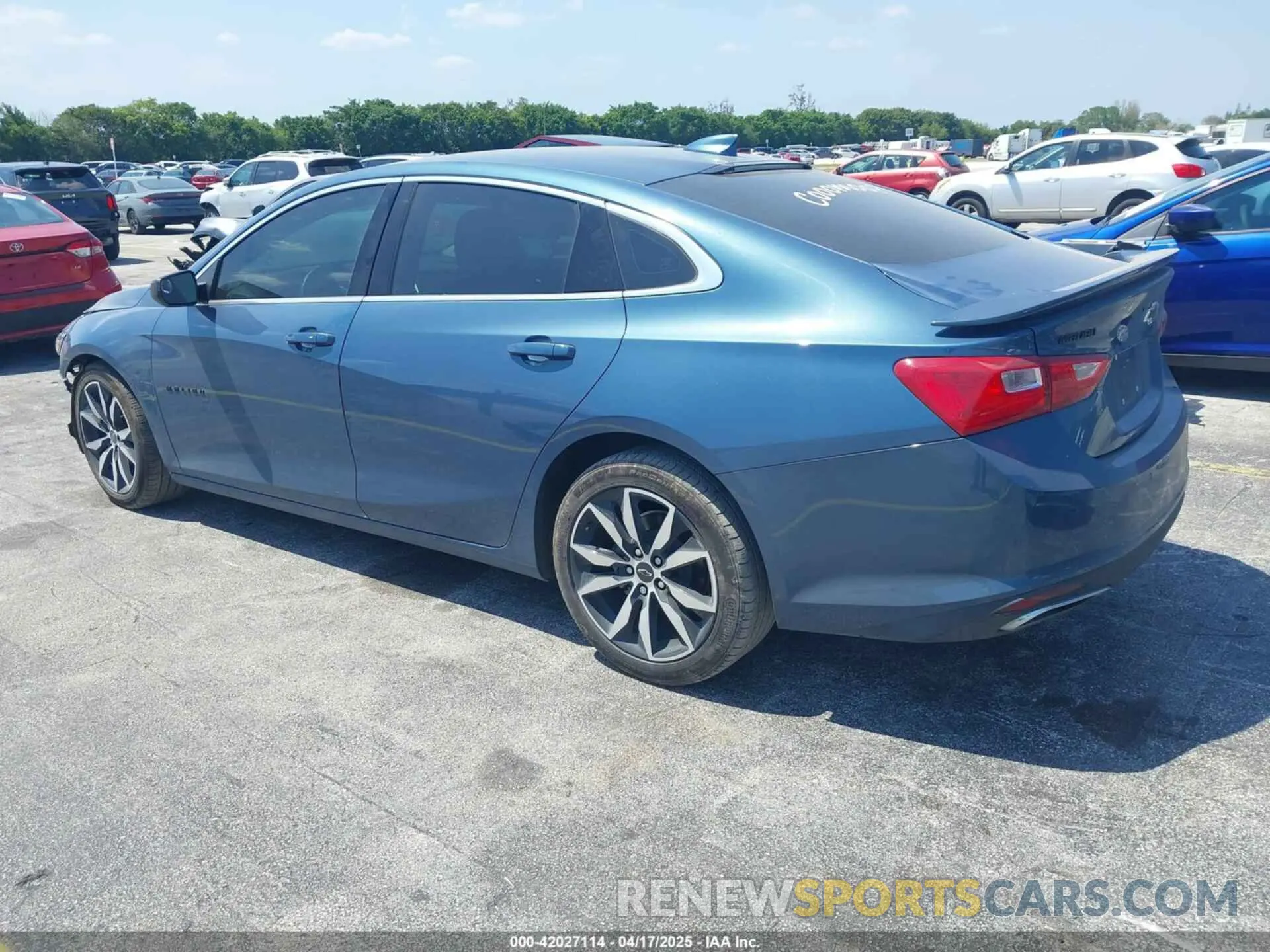3 Photograph of a damaged car 1G1ZG5ST0RF252132 CHEVROLET MALIBU 2024