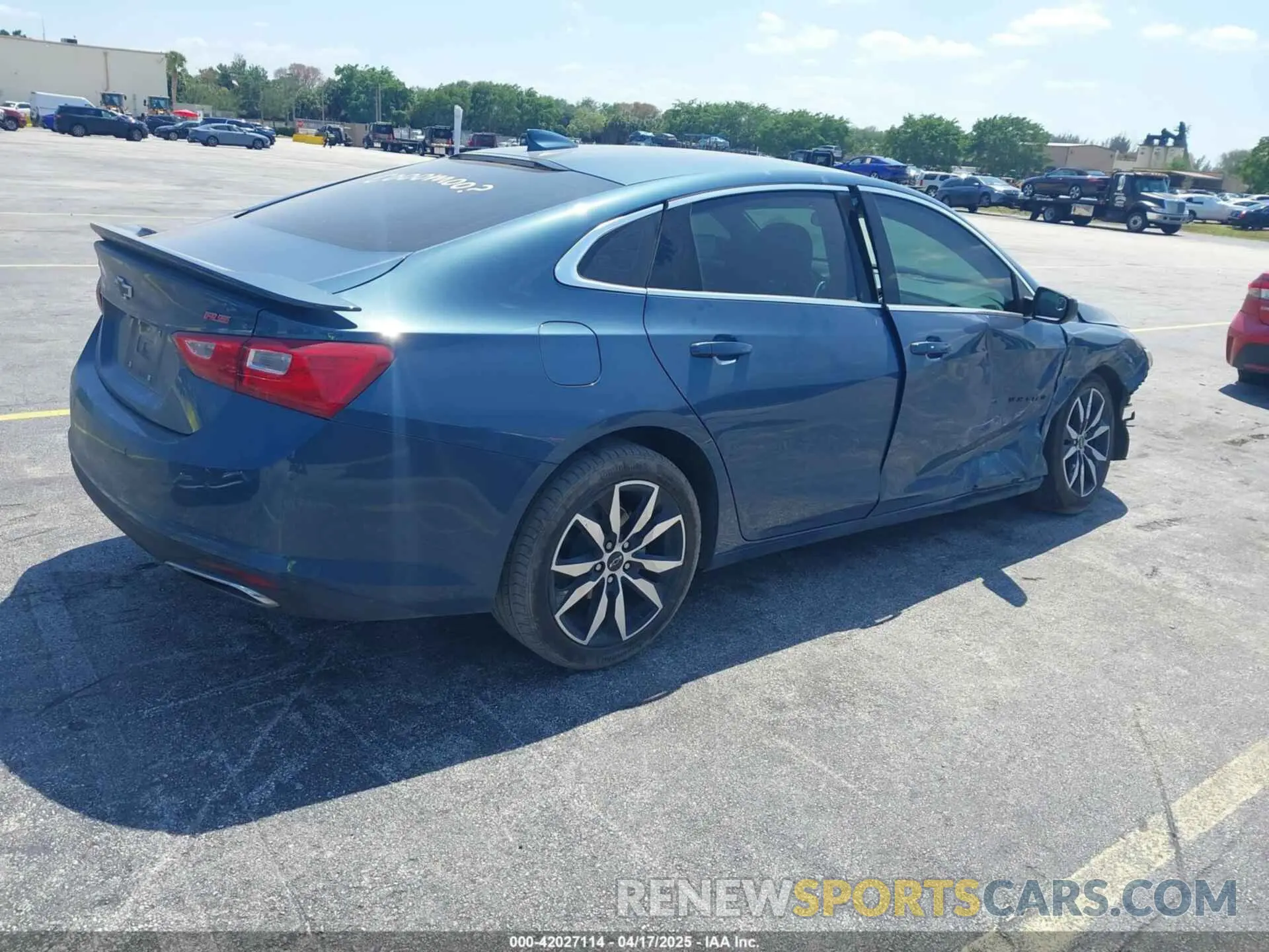 4 Photograph of a damaged car 1G1ZG5ST0RF252132 CHEVROLET MALIBU 2024