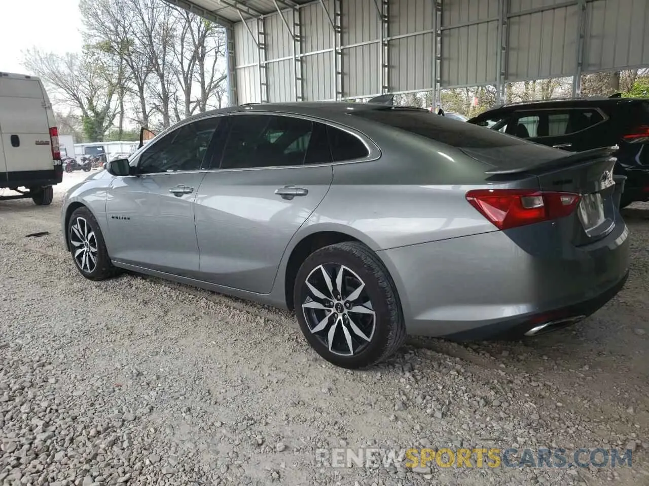 2 Photograph of a damaged car 1G1ZG5ST1RF141833 CHEVROLET MALIBU 2024