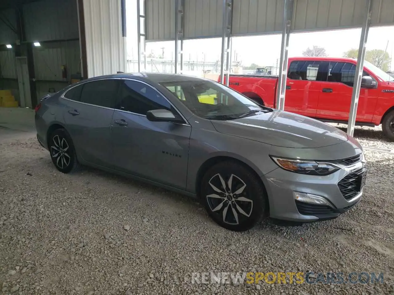 4 Photograph of a damaged car 1G1ZG5ST1RF141833 CHEVROLET MALIBU 2024
