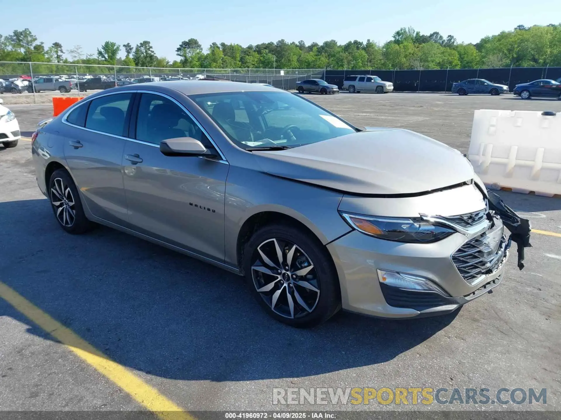 1 Photograph of a damaged car 1G1ZG5ST1RF177778 CHEVROLET MALIBU 2024