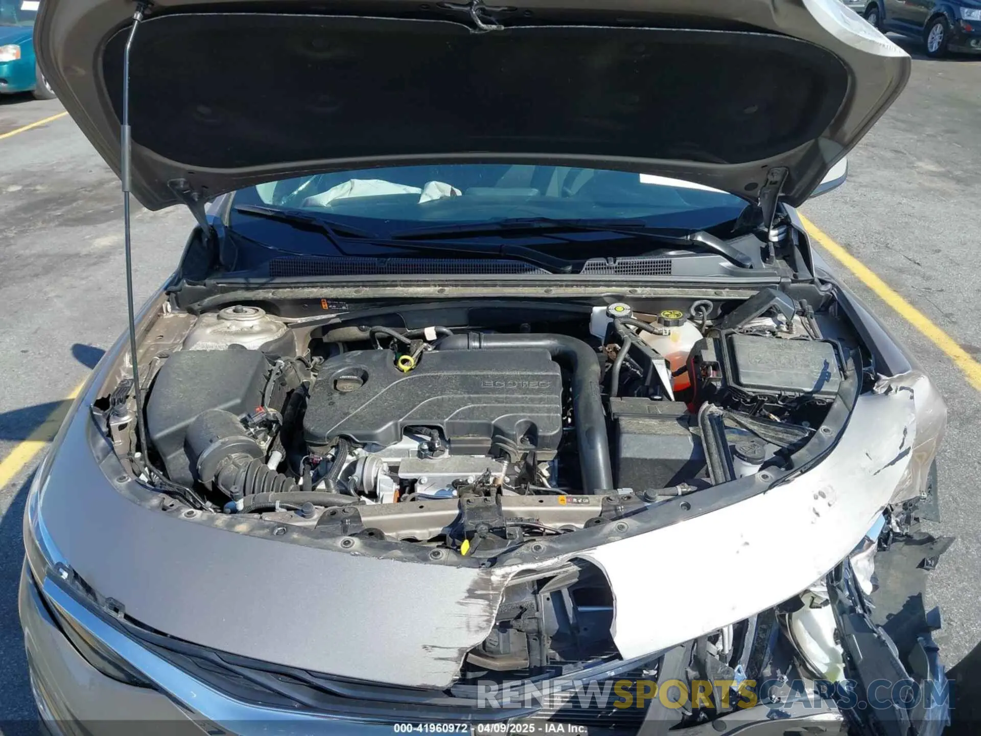 10 Photograph of a damaged car 1G1ZG5ST1RF177778 CHEVROLET MALIBU 2024