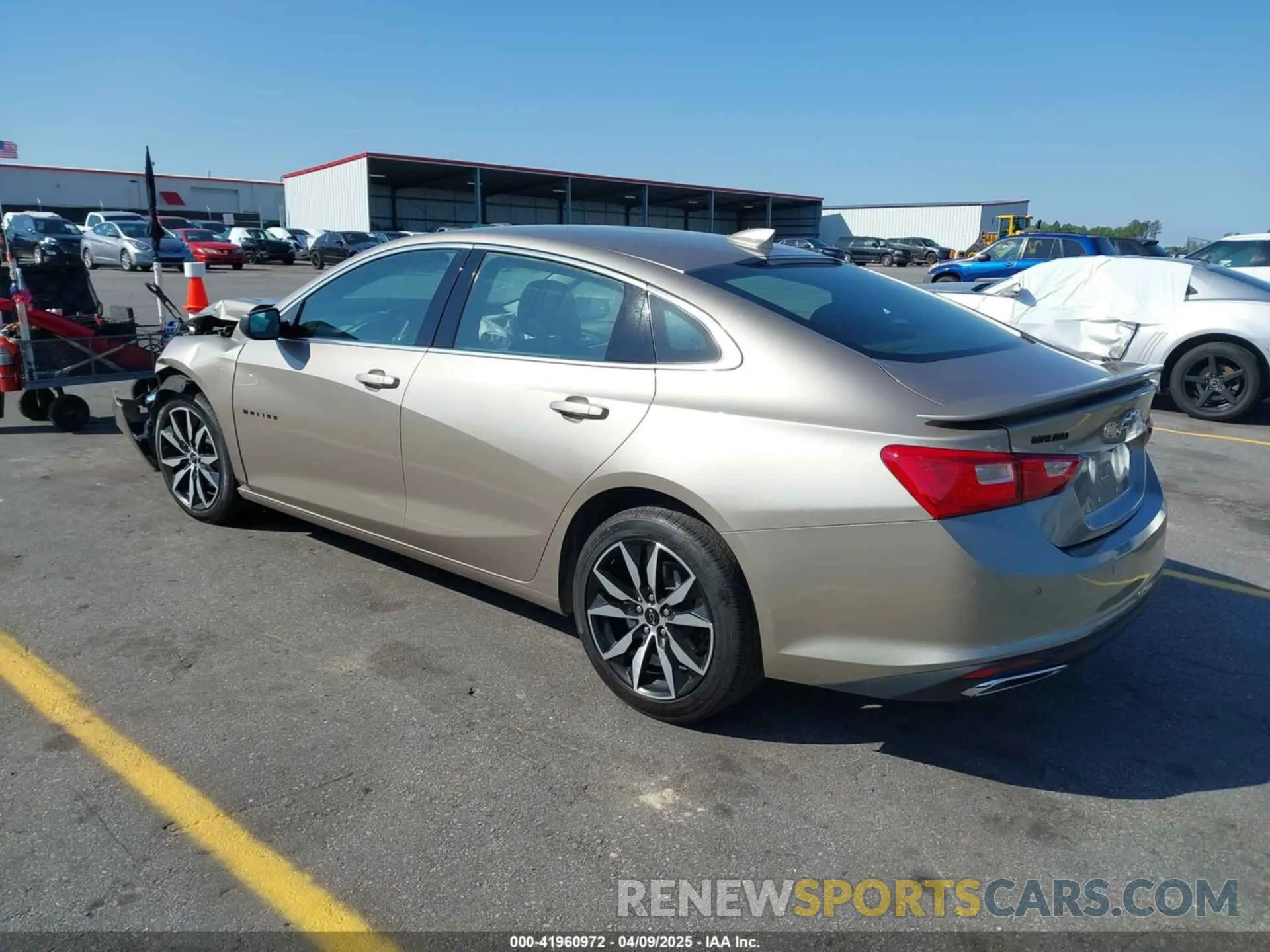 3 Photograph of a damaged car 1G1ZG5ST1RF177778 CHEVROLET MALIBU 2024