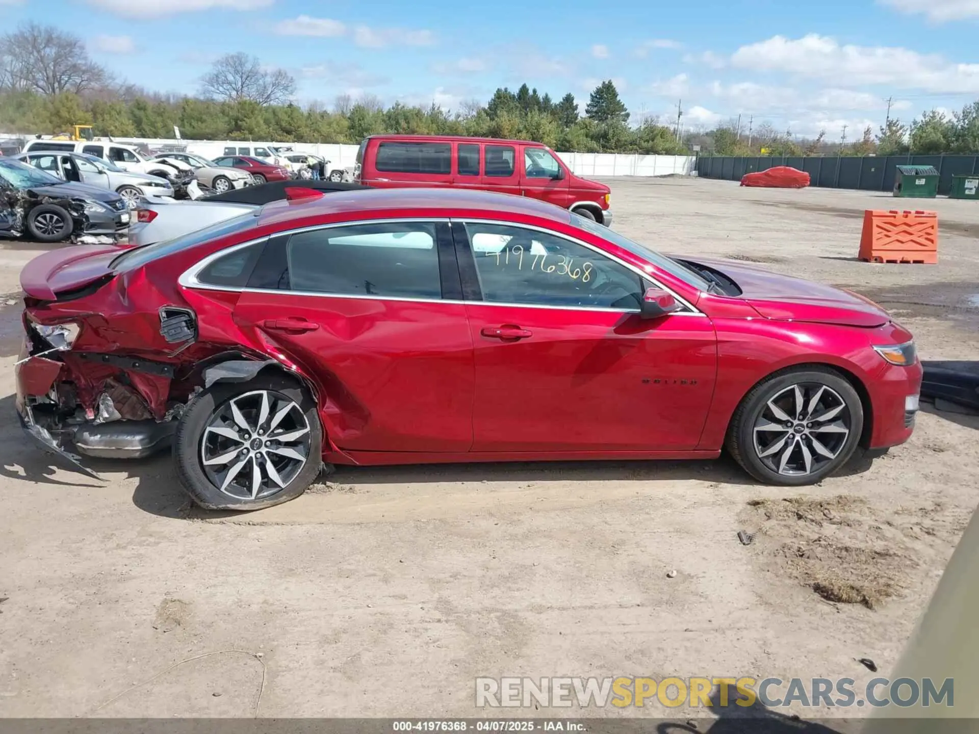 13 Photograph of a damaged car 1G1ZG5ST1RF179191 CHEVROLET MALIBU 2024