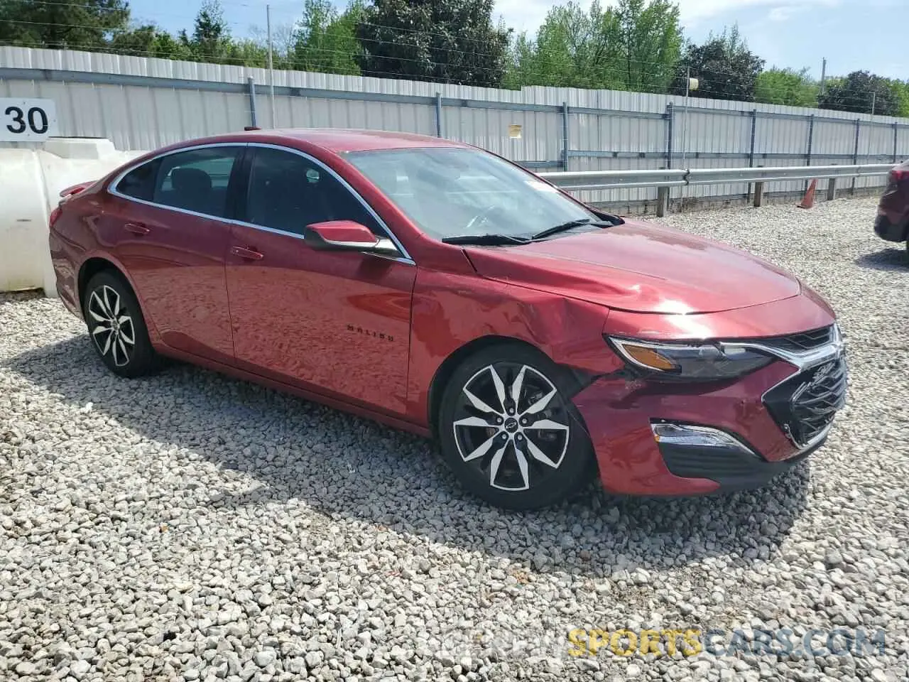 4 Photograph of a damaged car 1G1ZG5ST2RF111028 CHEVROLET MALIBU 2024