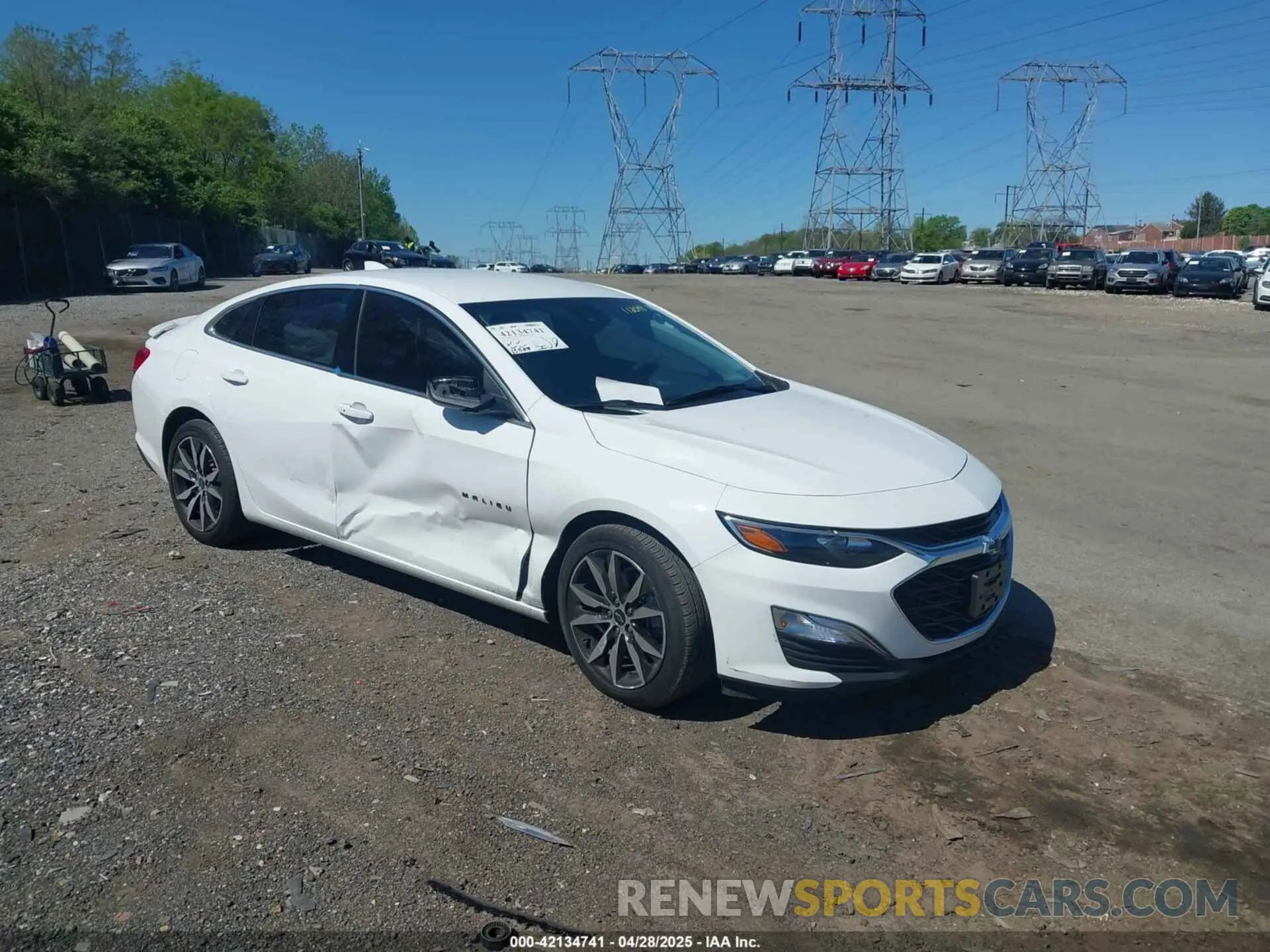 1 Photograph of a damaged car 1G1ZG5ST2RF112549 CHEVROLET MALIBU 2024