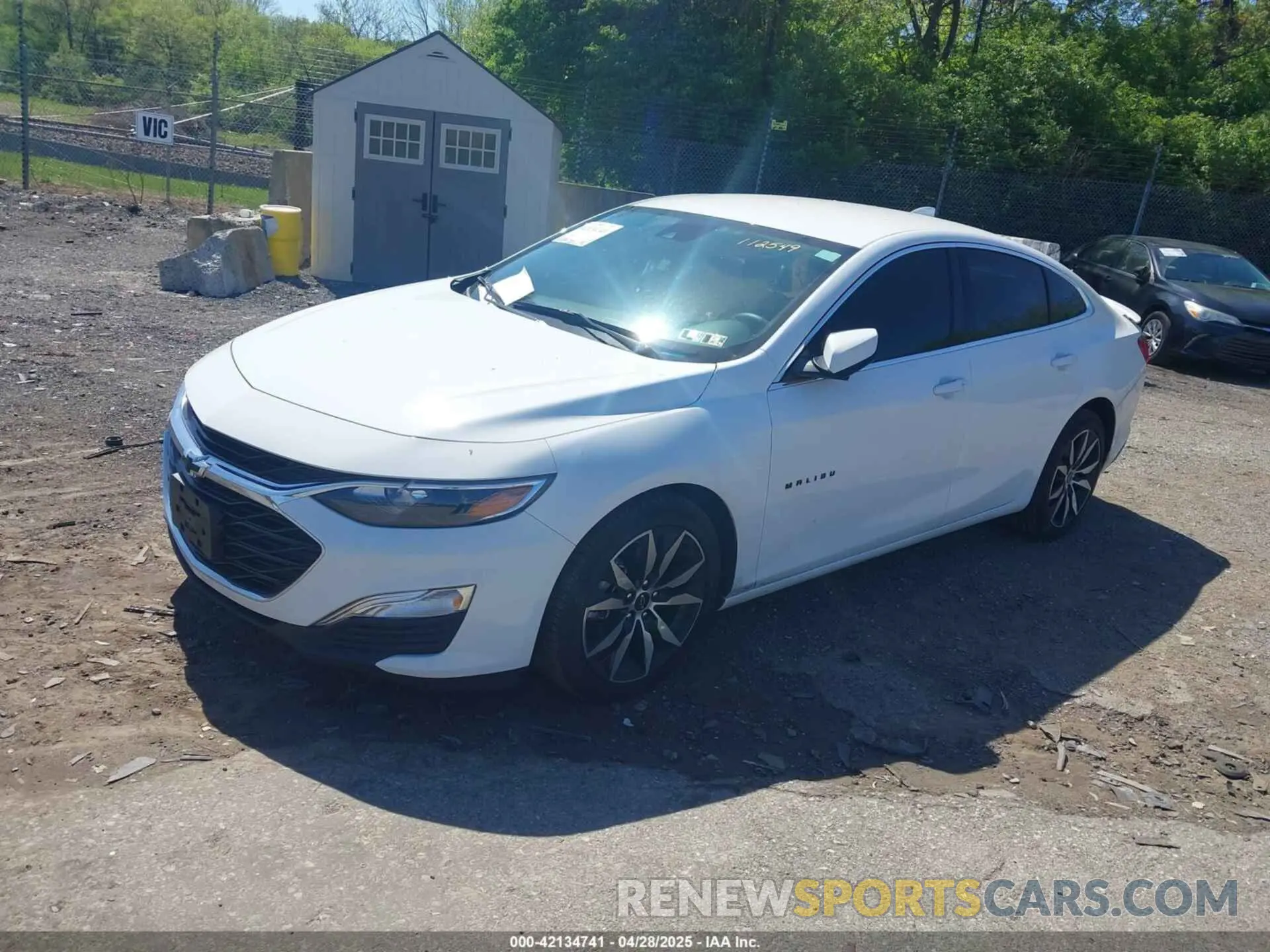 2 Photograph of a damaged car 1G1ZG5ST2RF112549 CHEVROLET MALIBU 2024