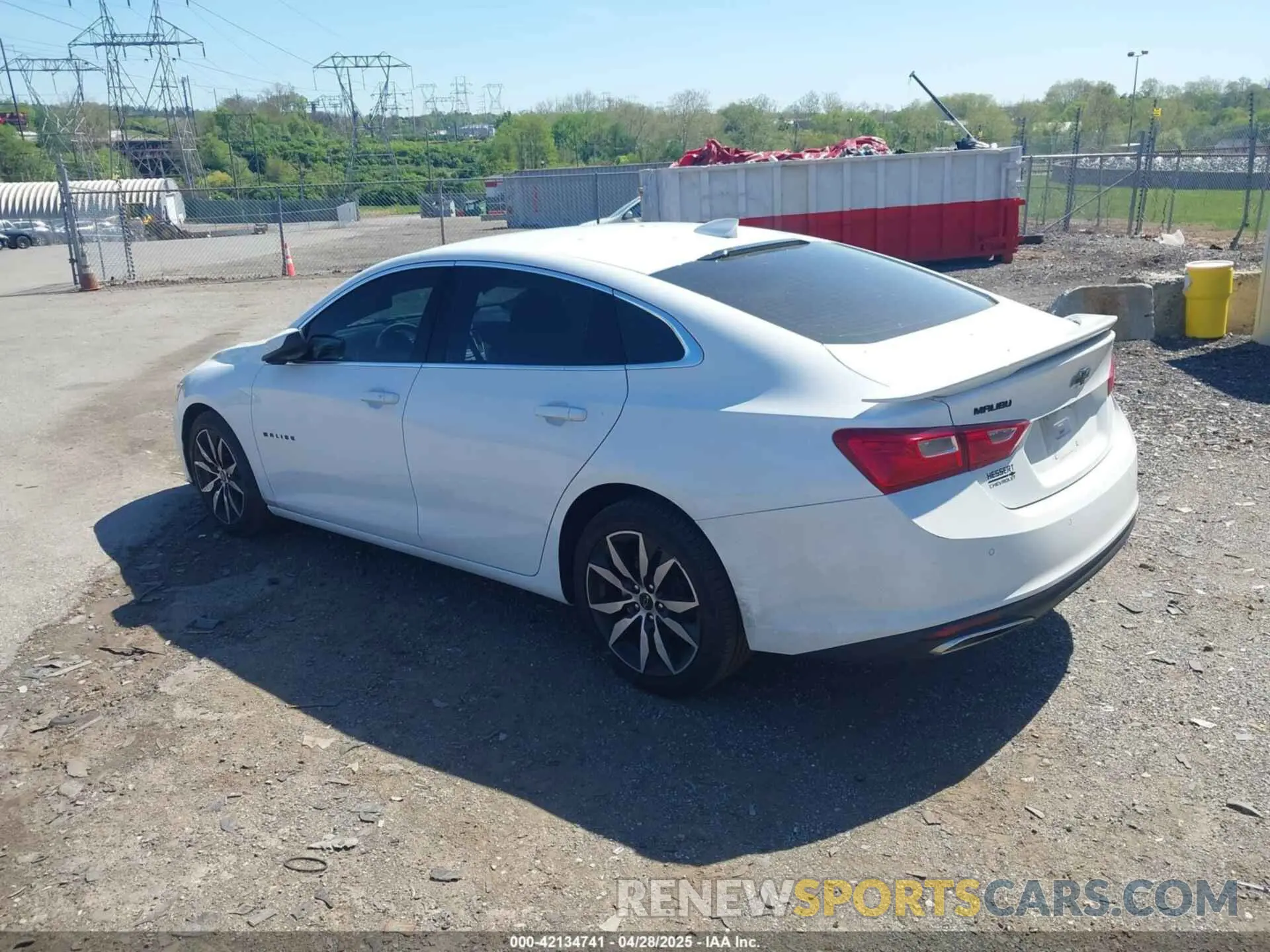 3 Photograph of a damaged car 1G1ZG5ST2RF112549 CHEVROLET MALIBU 2024
