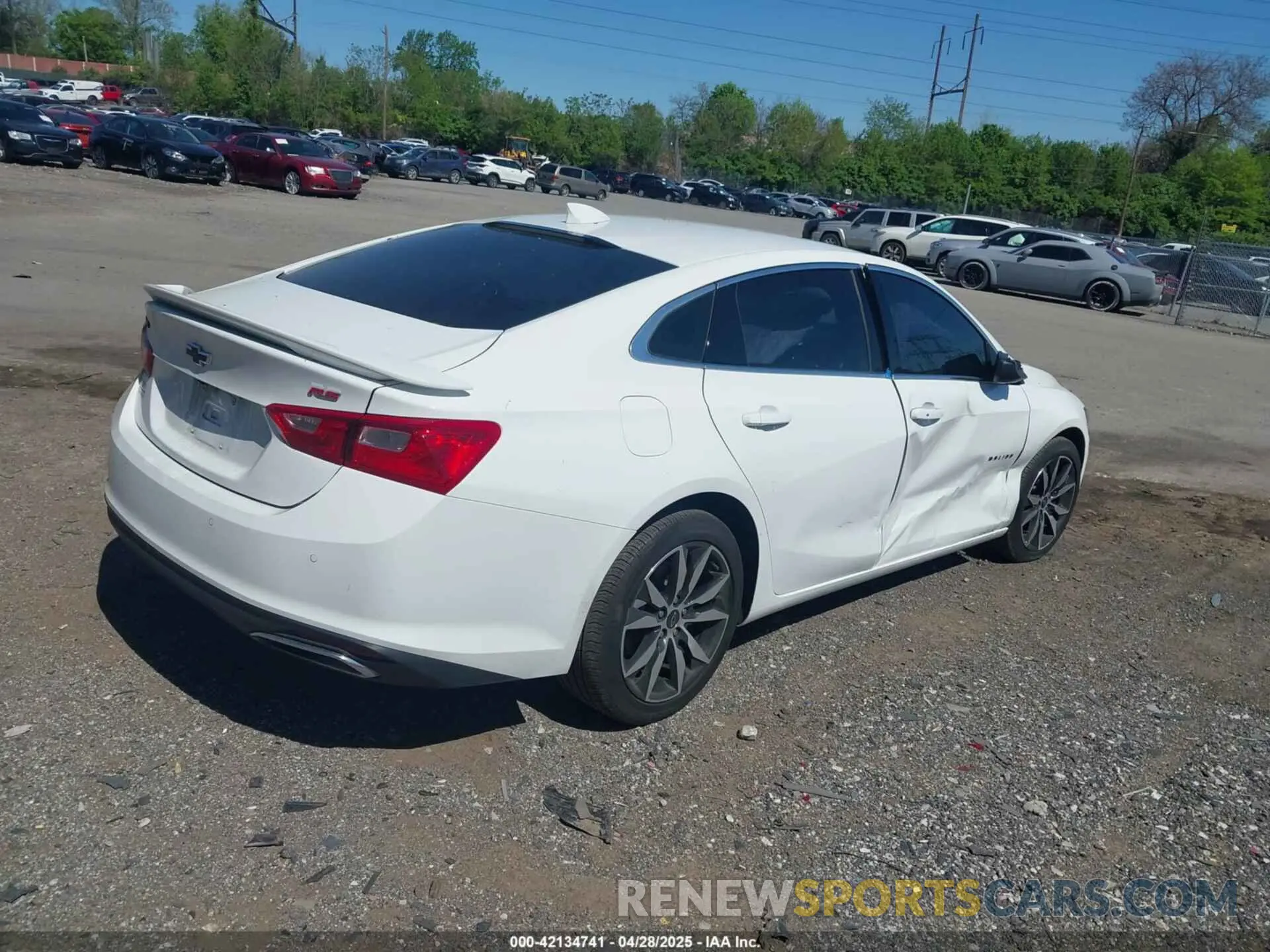 4 Photograph of a damaged car 1G1ZG5ST2RF112549 CHEVROLET MALIBU 2024