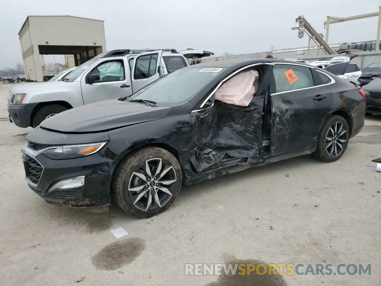 1 Photograph of a damaged car 1G1ZG5ST2RF117217 CHEVROLET MALIBU 2024