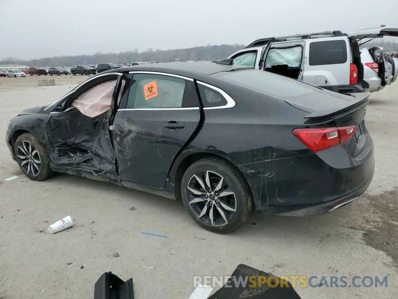 2 Photograph of a damaged car 1G1ZG5ST2RF117217 CHEVROLET MALIBU 2024