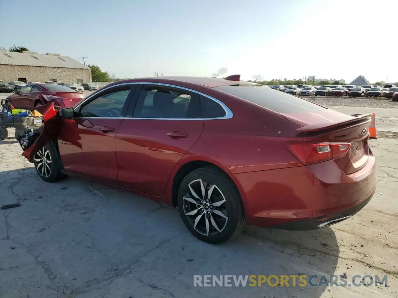 2 Photograph of a damaged car 1G1ZG5ST2RF248664 CHEVROLET MALIBU 2024