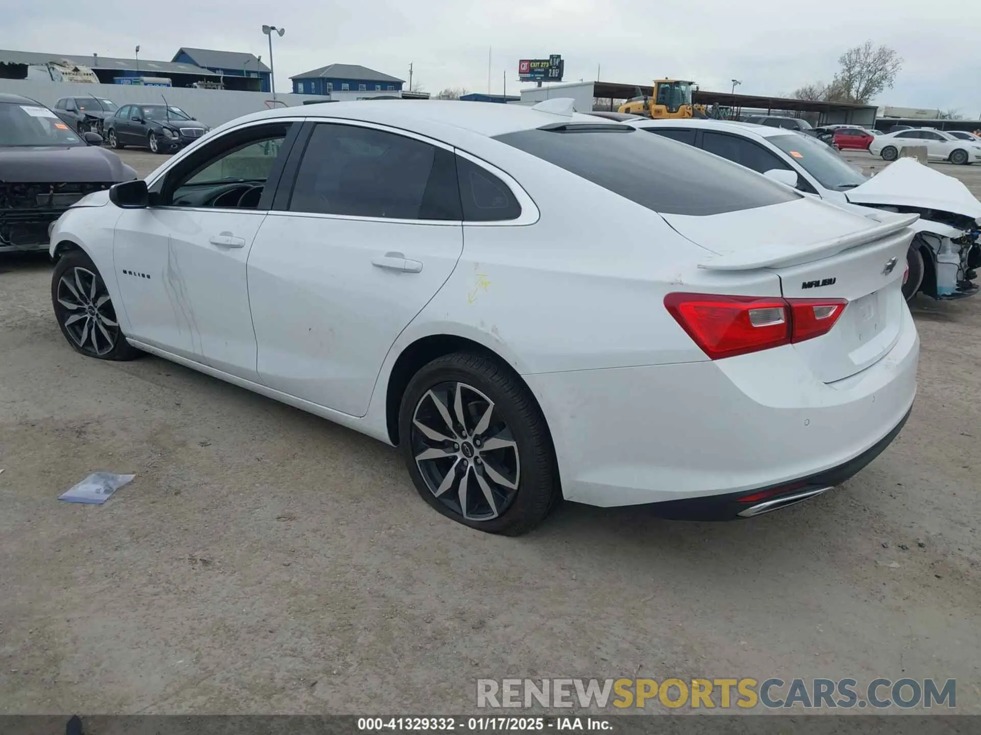 3 Photograph of a damaged car 1G1ZG5ST2RF249121 CHEVROLET MALIBU 2024