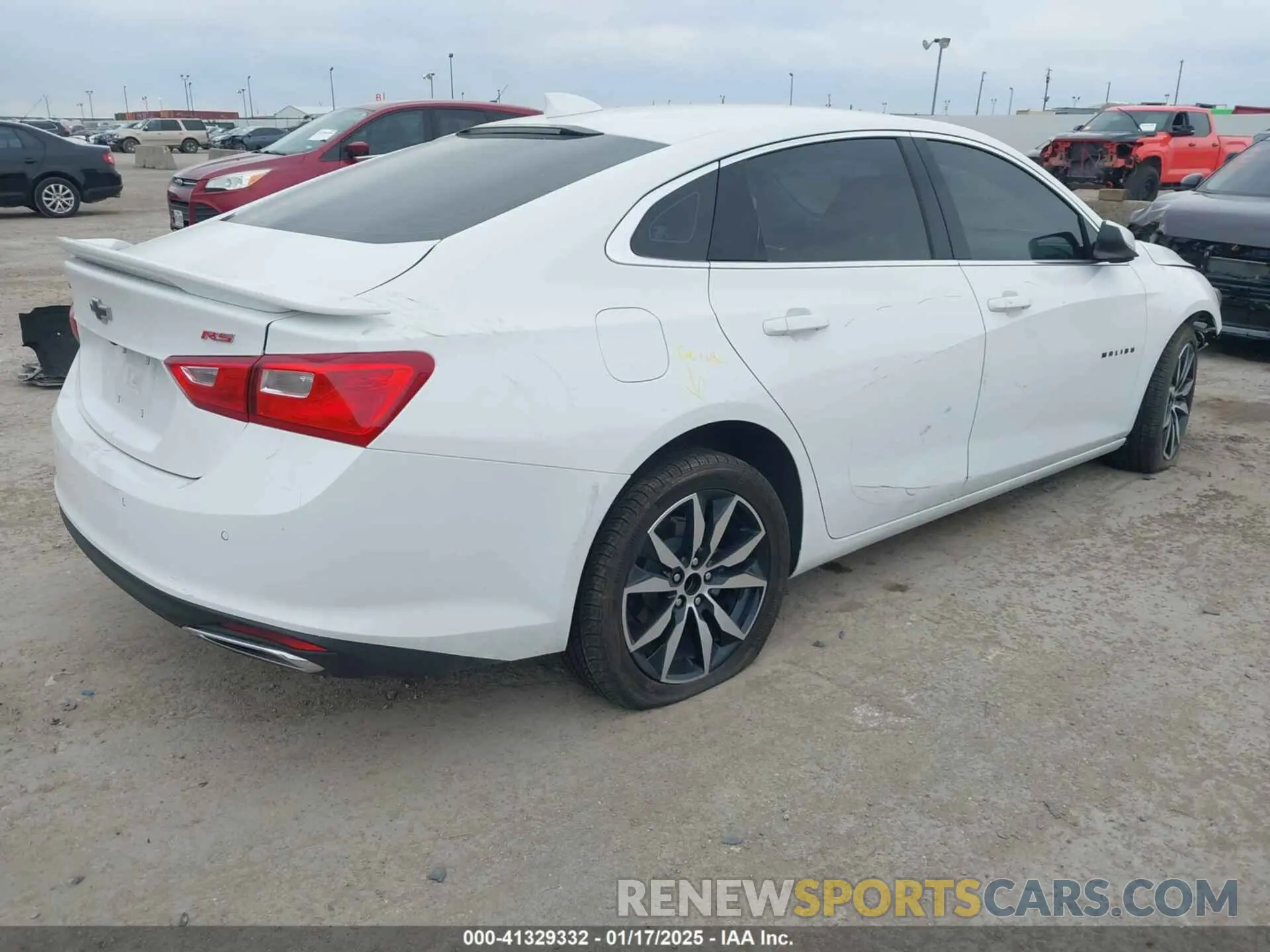 4 Photograph of a damaged car 1G1ZG5ST2RF249121 CHEVROLET MALIBU 2024