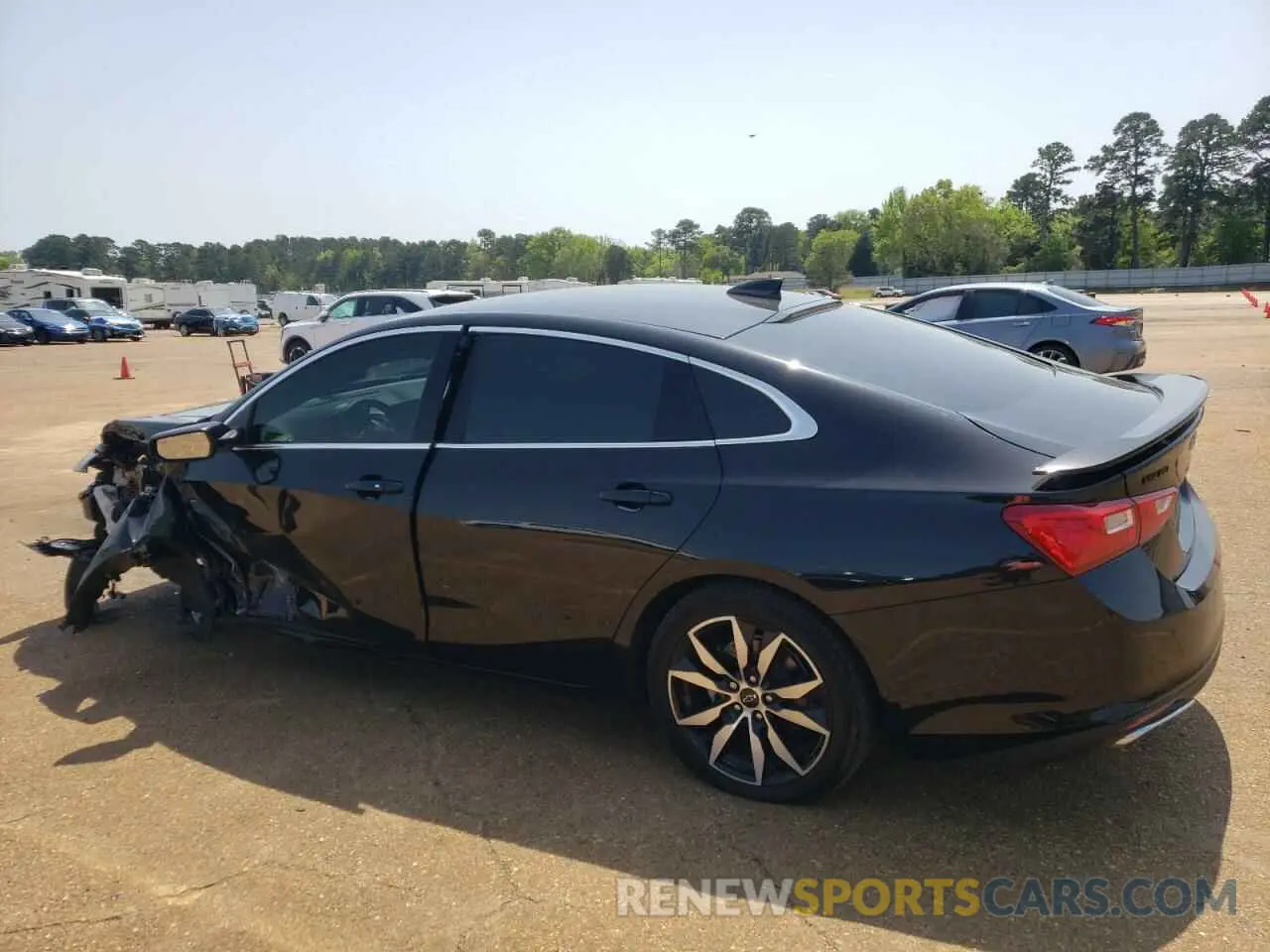 2 Photograph of a damaged car 1G1ZG5ST3RF186305 CHEVROLET MALIBU 2024