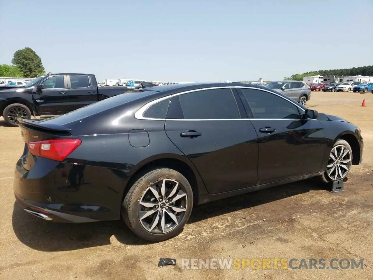 3 Photograph of a damaged car 1G1ZG5ST3RF186305 CHEVROLET MALIBU 2024
