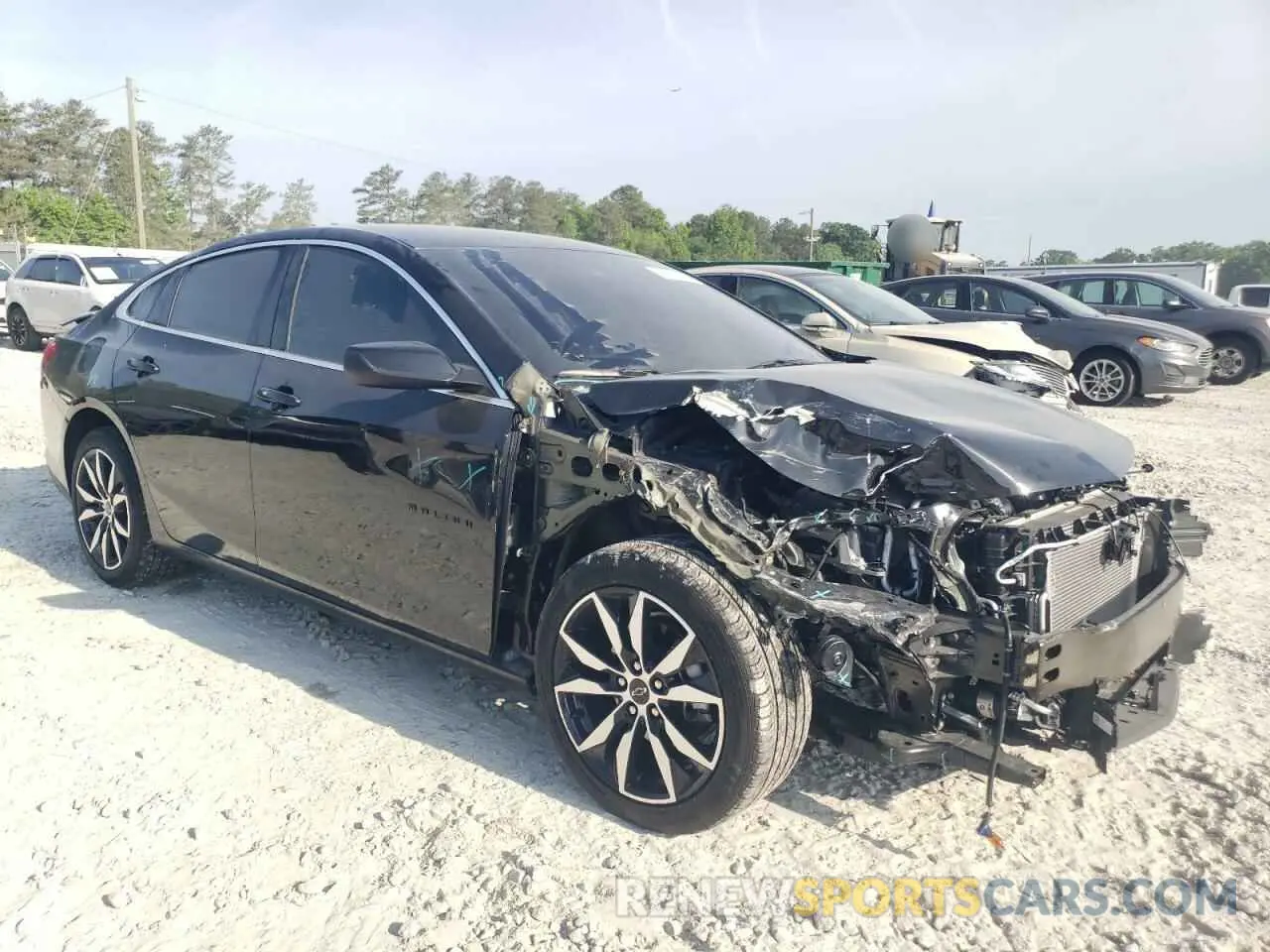 4 Photograph of a damaged car 1G1ZG5ST3RF237799 CHEVROLET MALIBU 2024