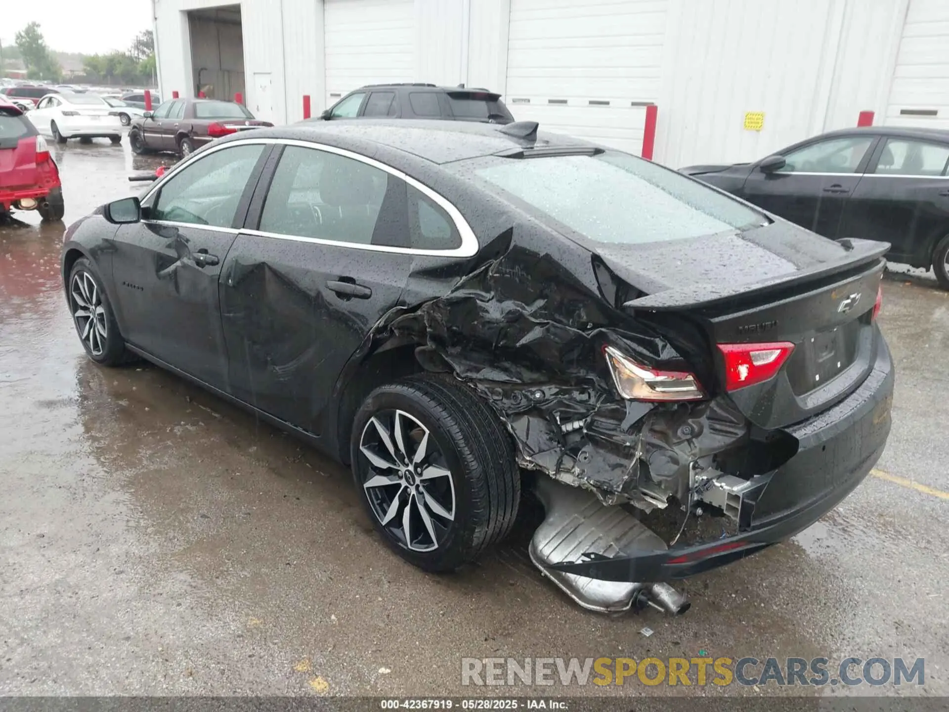 3 Photograph of a damaged car 1G1ZG5ST3RF247376 CHEVROLET MALIBU 2024