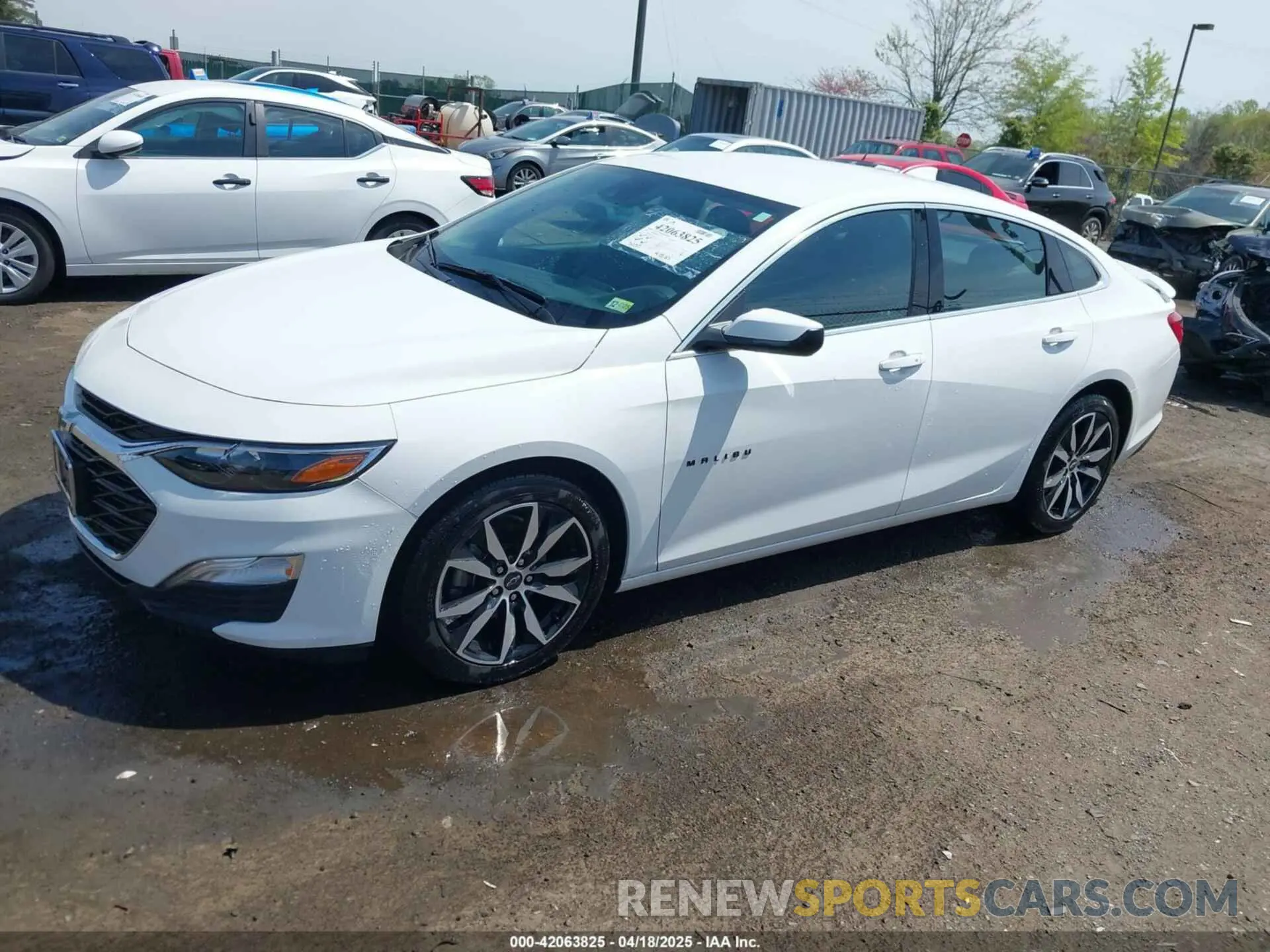 14 Photograph of a damaged car 1G1ZG5ST4RF137453 CHEVROLET MALIBU 2024