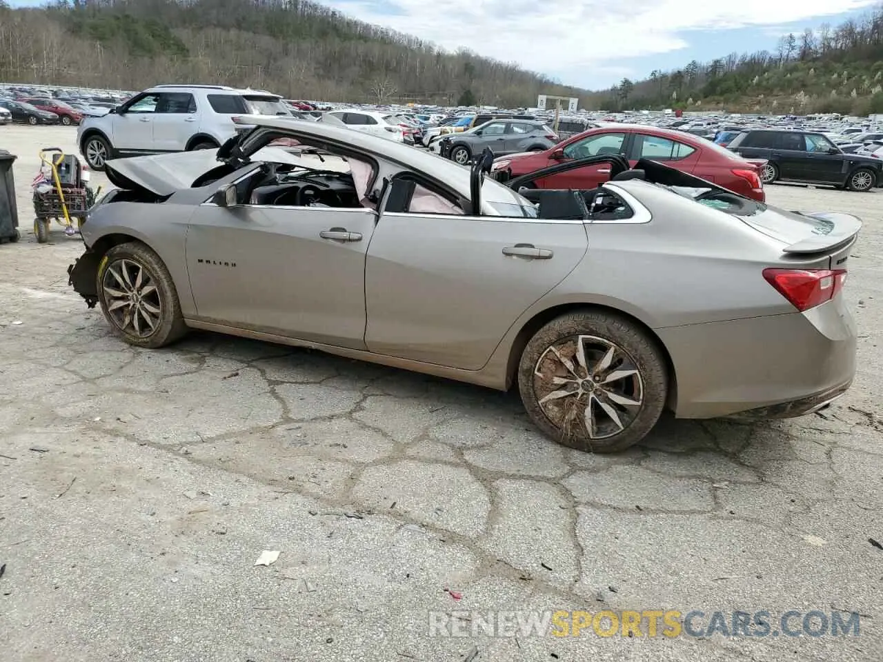 2 Photograph of a damaged car 1G1ZG5ST4RF190346 CHEVROLET MALIBU 2024