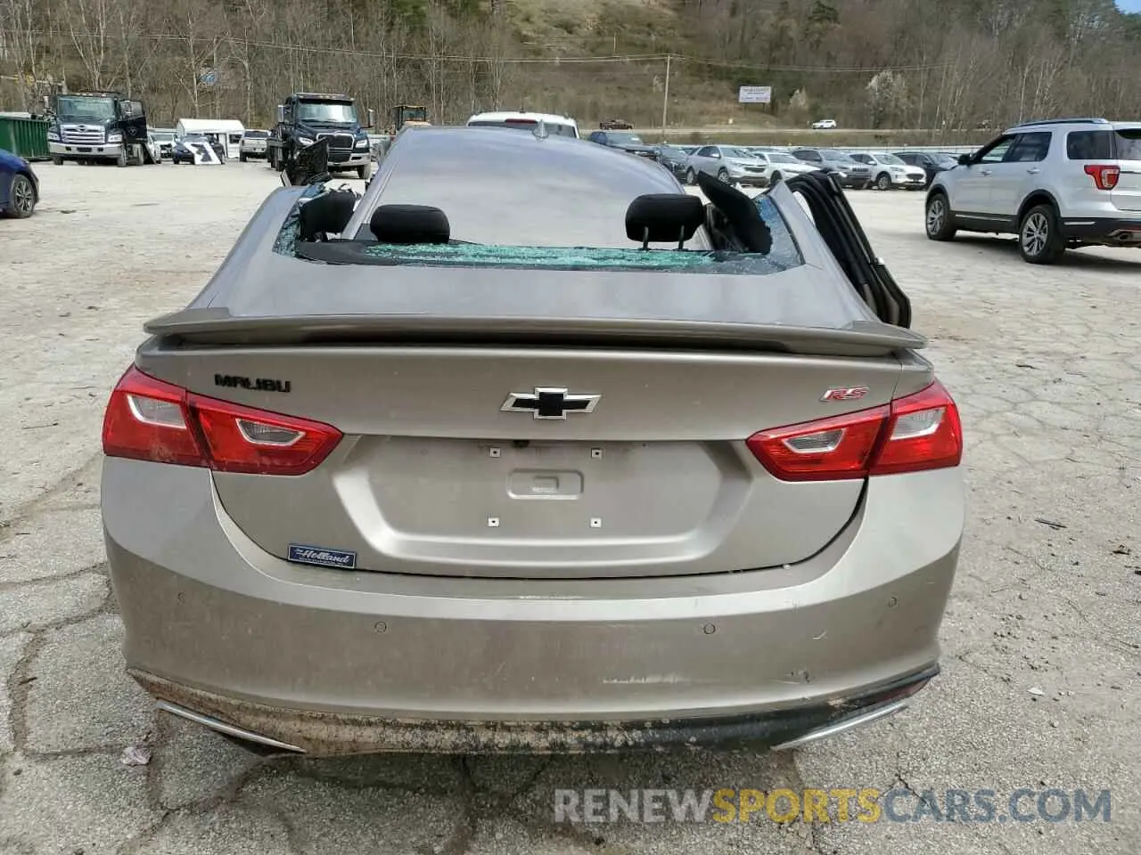 6 Photograph of a damaged car 1G1ZG5ST4RF190346 CHEVROLET MALIBU 2024